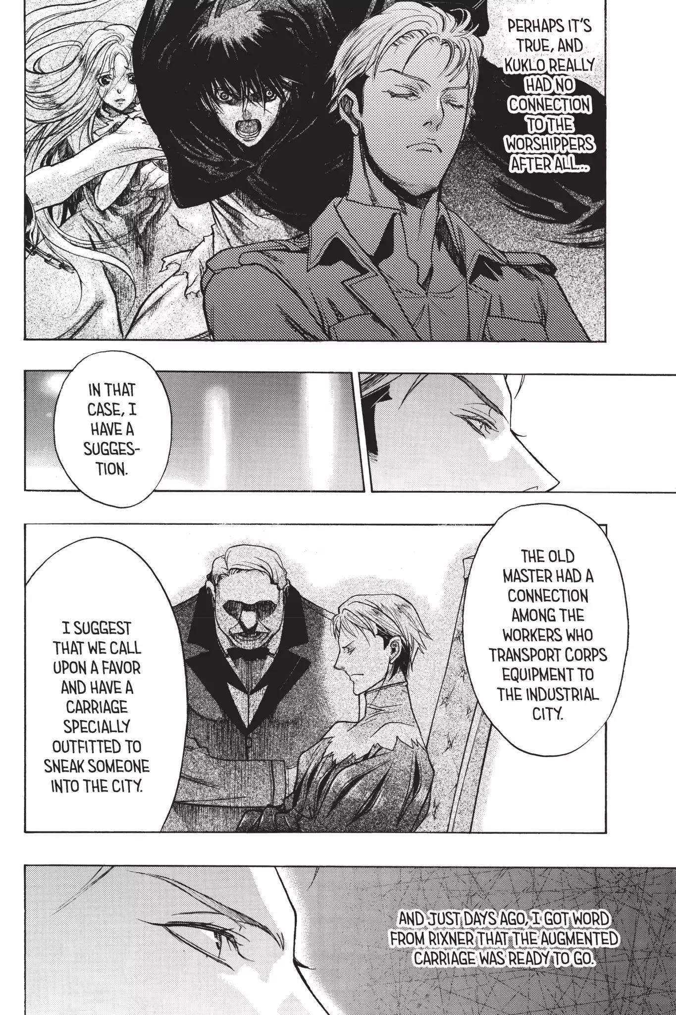 Shingeki no Kyojin - Before the Fall Chapter 21 page 54 - Chapter 21 : Den of Treachery