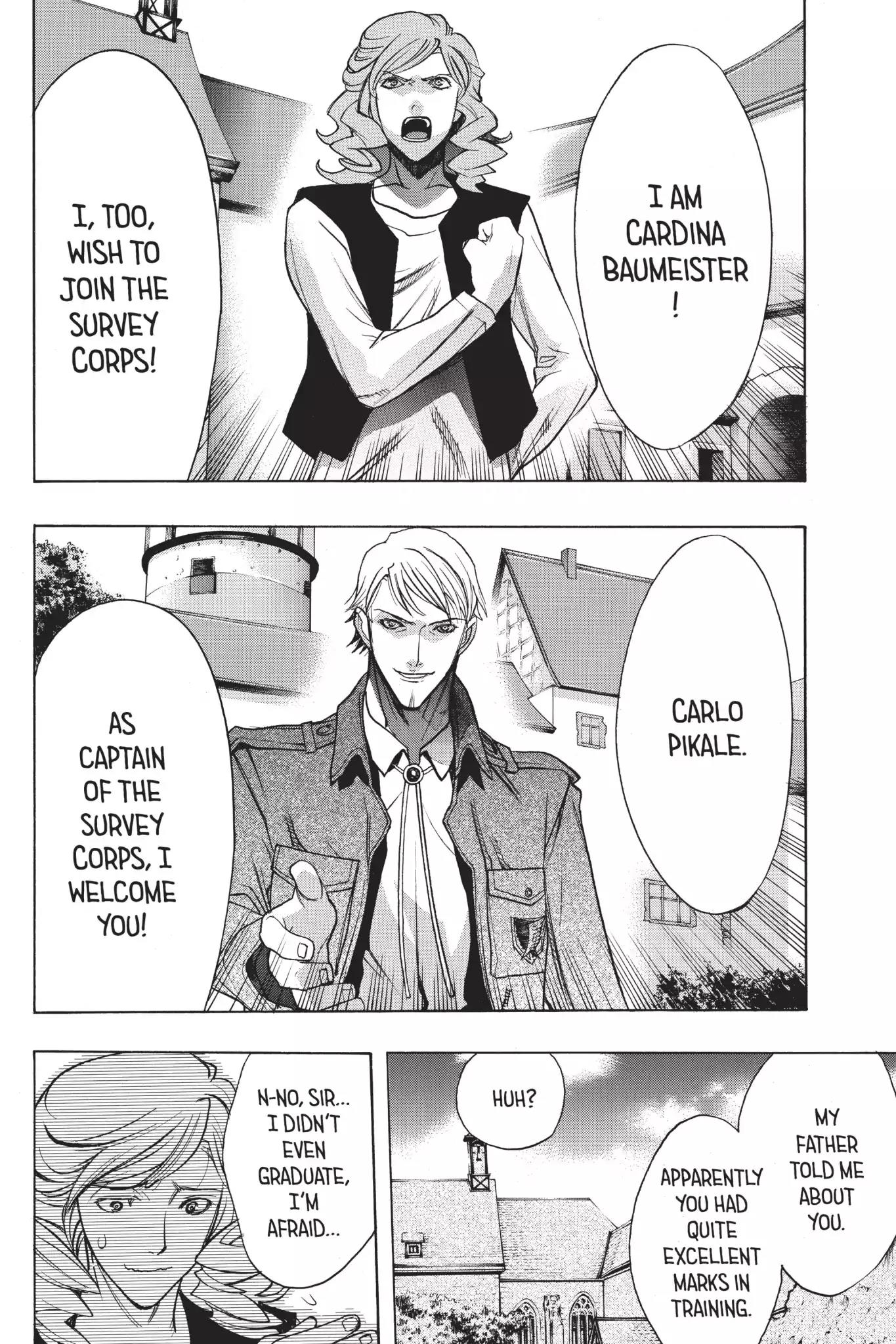 Shingeki no Kyojin - Before the Fall Chapter 22 page 15 - Chapter 22 : Abyss Below the Wall