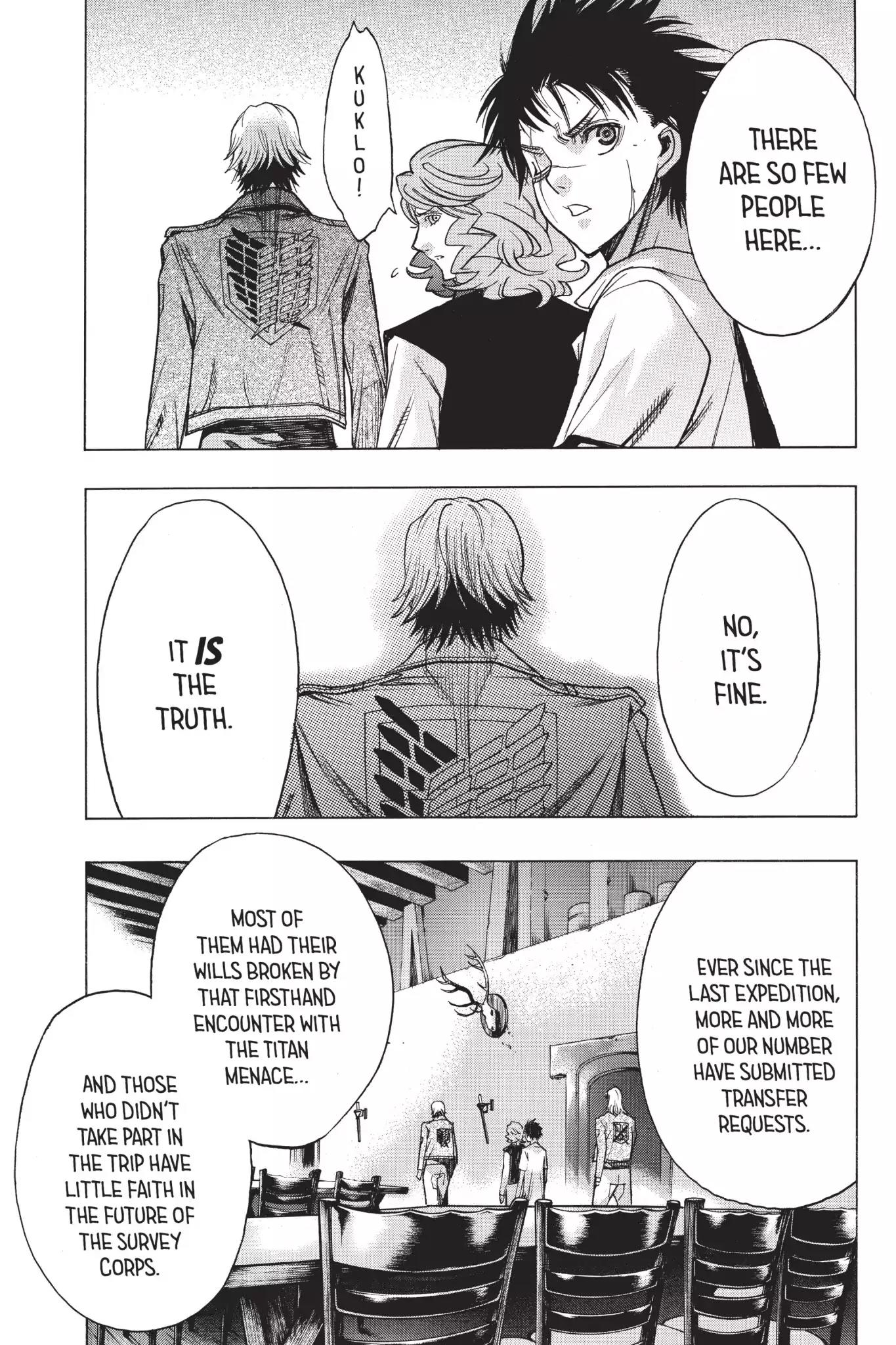 Shingeki no Kyojin - Before the Fall Chapter 22 page 19 - Chapter 22 : Abyss Below the Wall