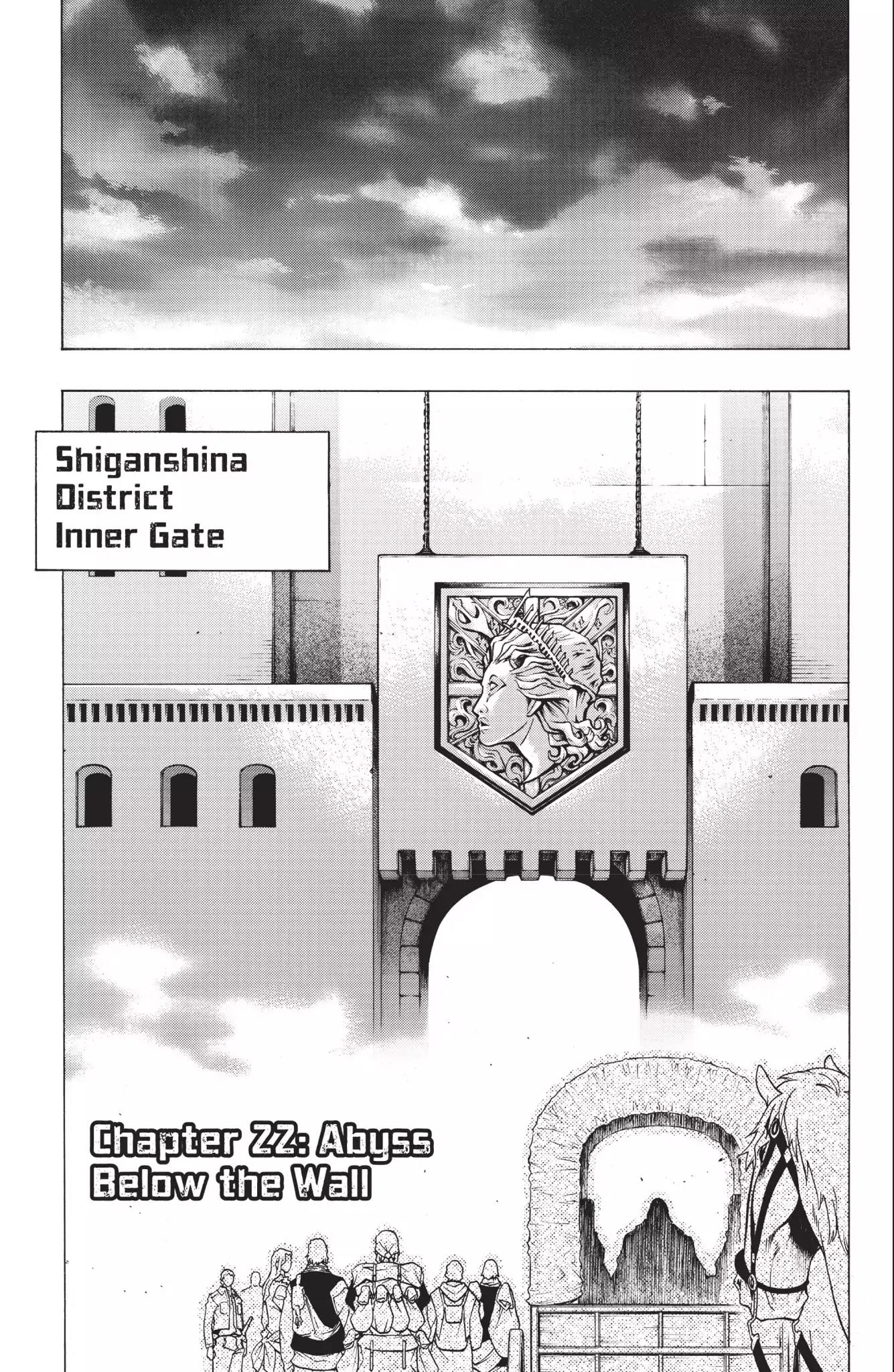 Shingeki no Kyojin - Before the Fall Chapter 22 page 2 - Chapter 22 : Abyss Below the Wall