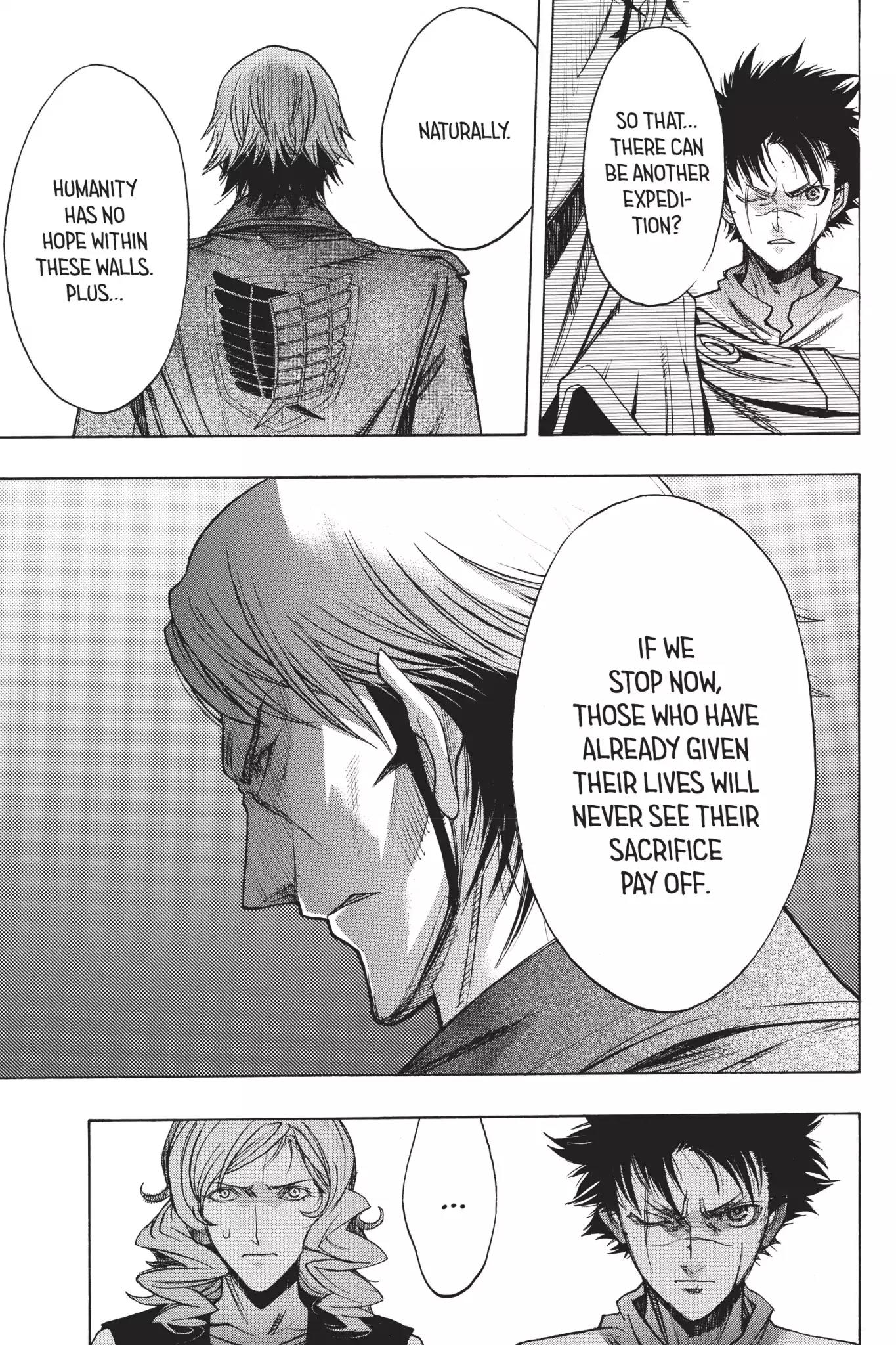 Shingeki no Kyojin - Before the Fall Chapter 22 page 21 - Chapter 22 : Abyss Below the Wall