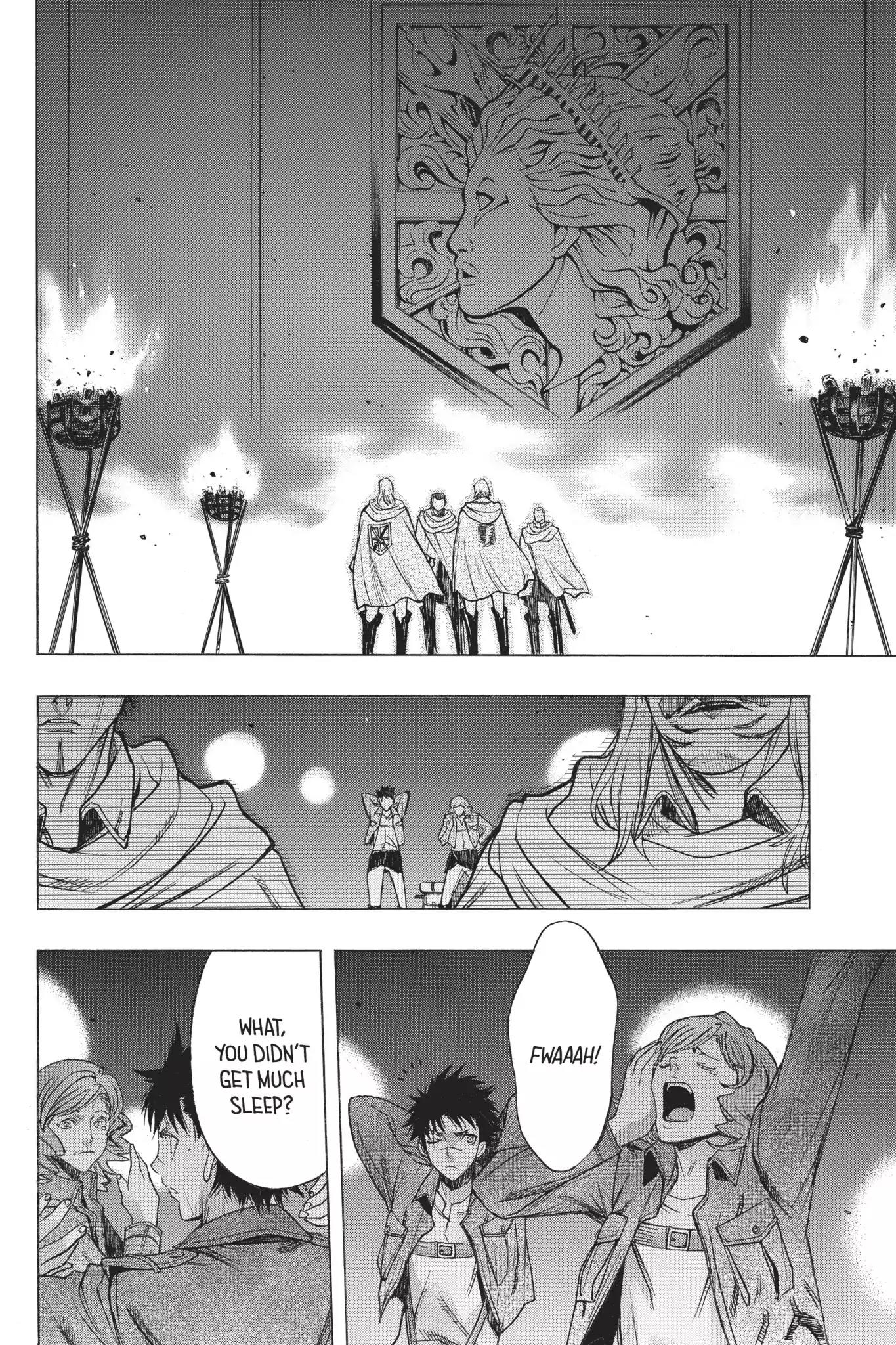 Shingeki no Kyojin - Before the Fall Chapter 22 page 24 - Chapter 22 : Abyss Below the Wall