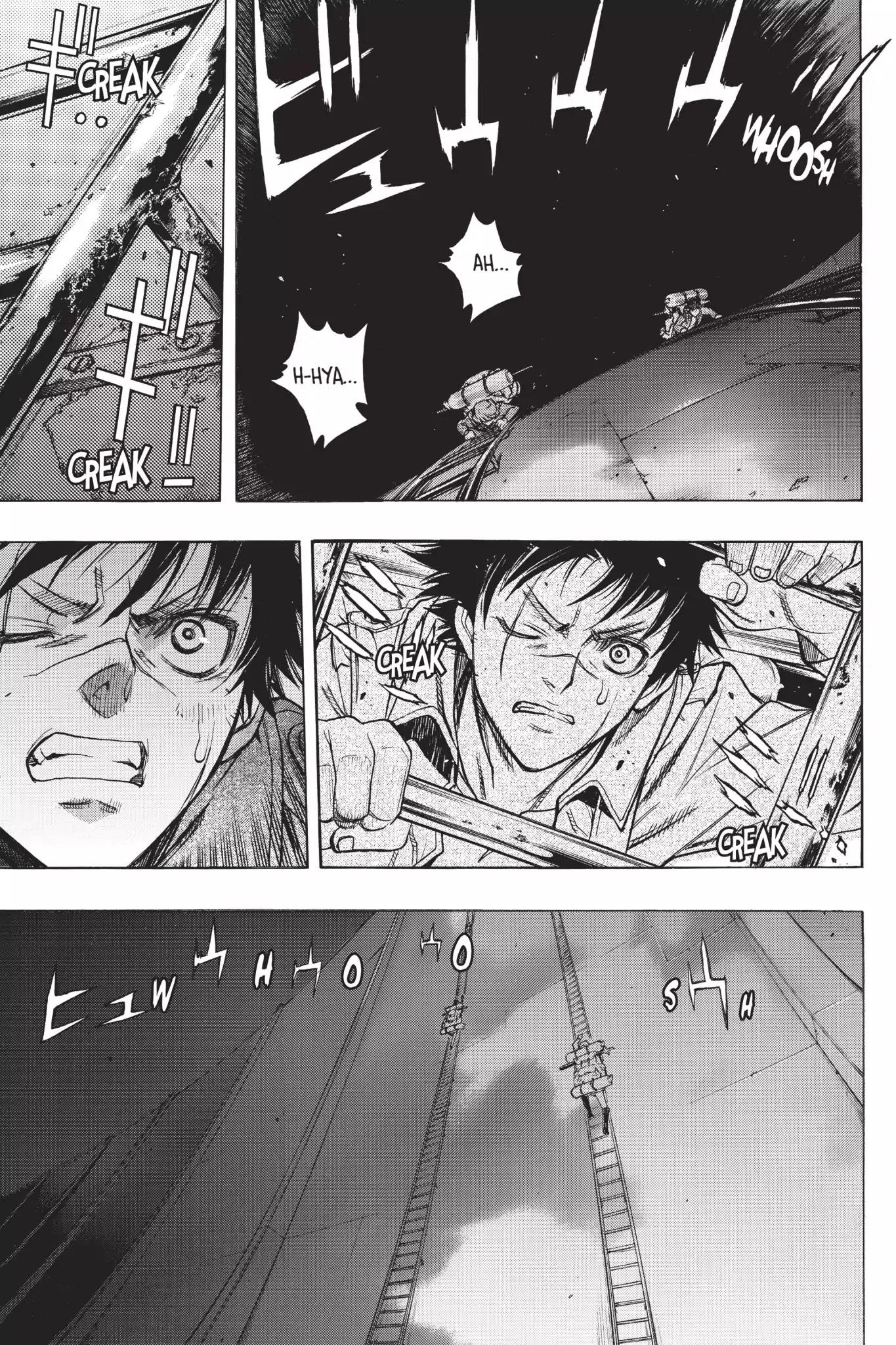 Shingeki no Kyojin - Before the Fall Chapter 22 page 27 - Chapter 22 : Abyss Below the Wall