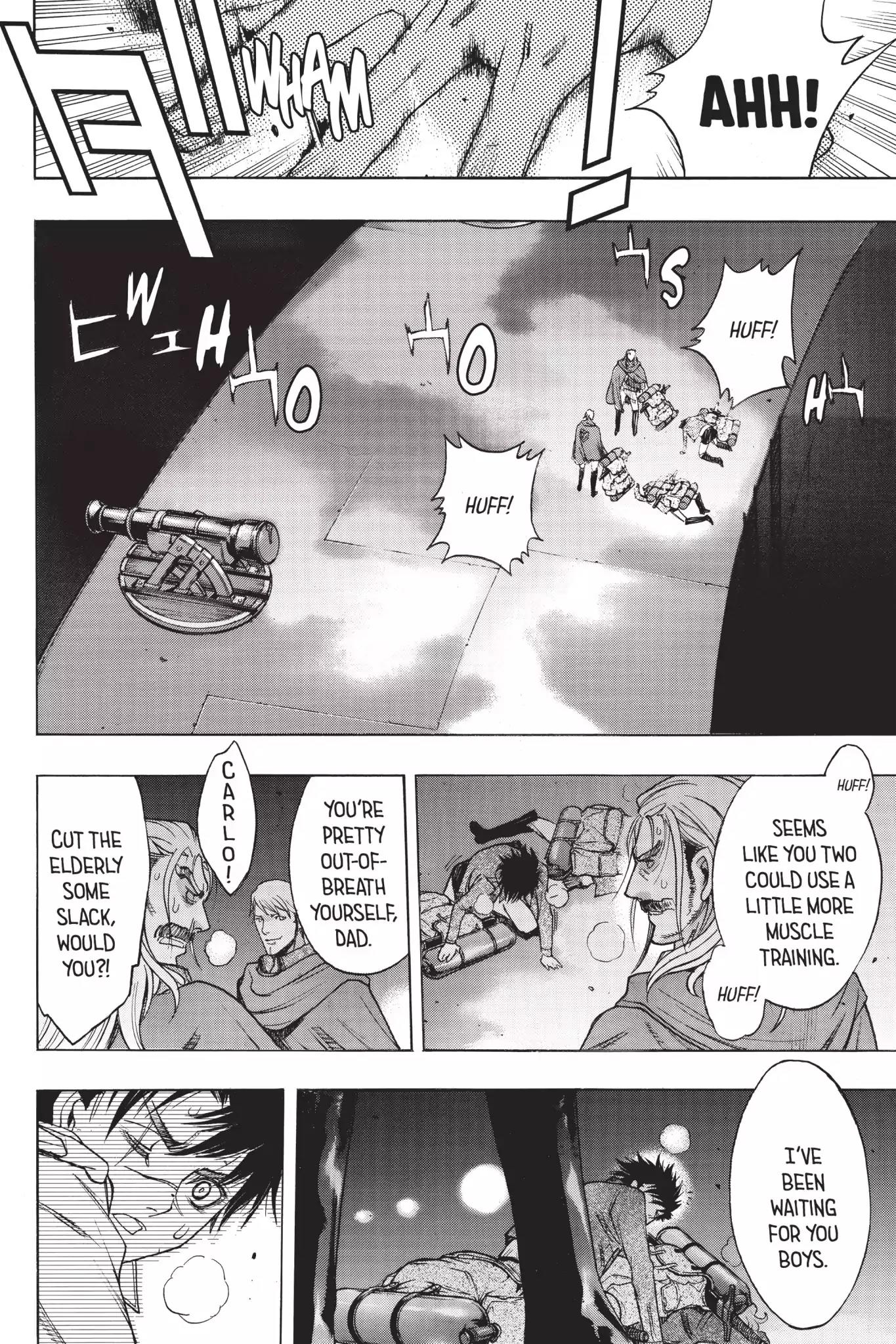 Shingeki no Kyojin - Before the Fall Chapter 22 page 28 - Chapter 22 : Abyss Below the Wall