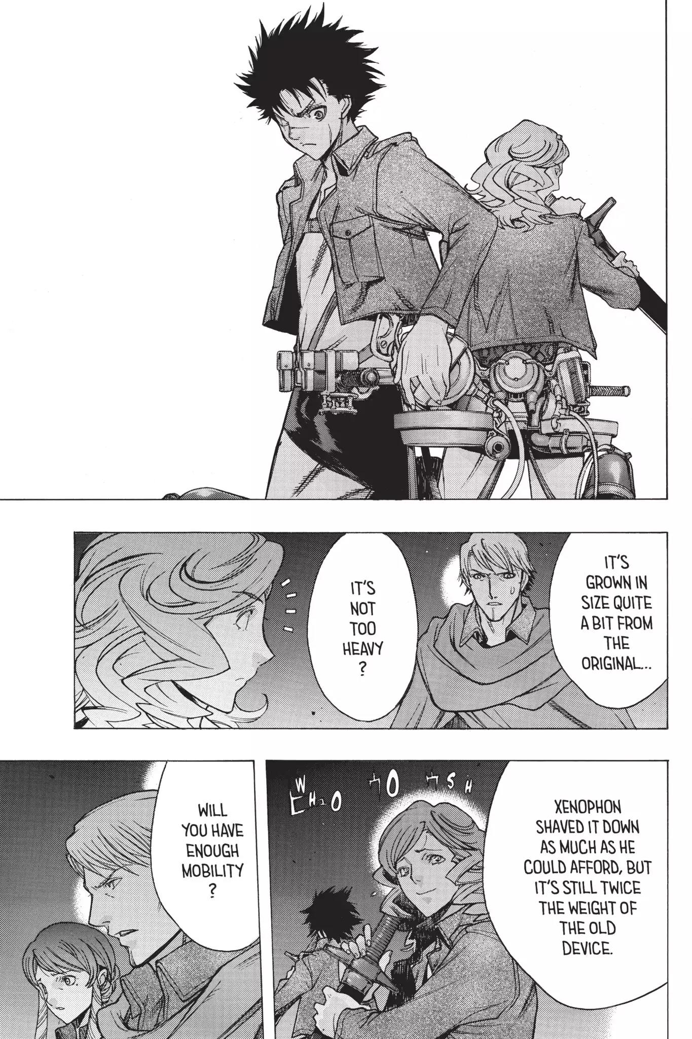 Shingeki no Kyojin - Before the Fall Chapter 22 page 37 - Chapter 22 : Abyss Below the Wall