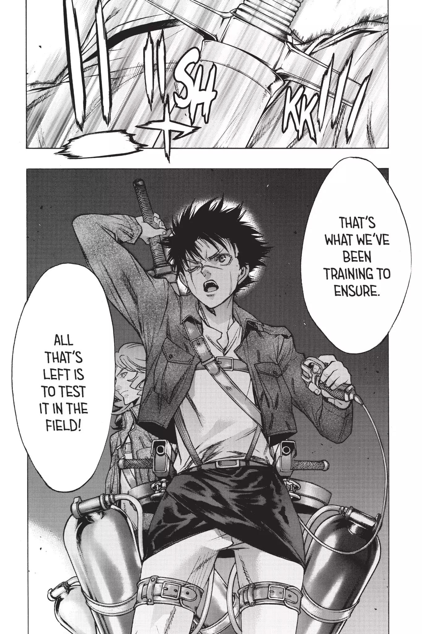 Shingeki no Kyojin - Before the Fall Chapter 22 page 38 - Chapter 22 : Abyss Below the Wall
