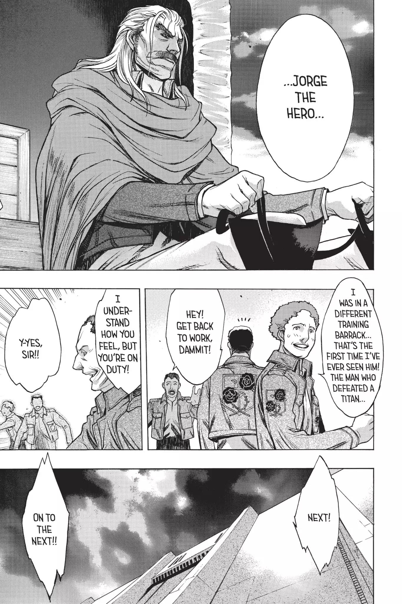 Shingeki no Kyojin - Before the Fall Chapter 22 page 4 - Chapter 22 : Abyss Below the Wall