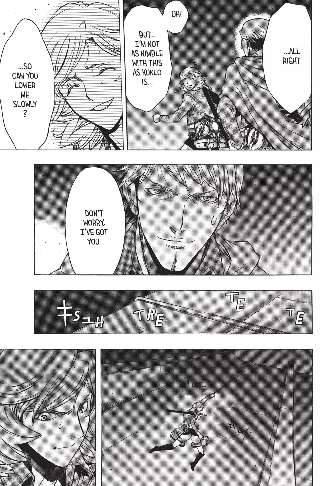 Shingeki no Kyojin - Before the Fall Chapter 22 page 45 - Chapter 22 : Abyss Below the Wall