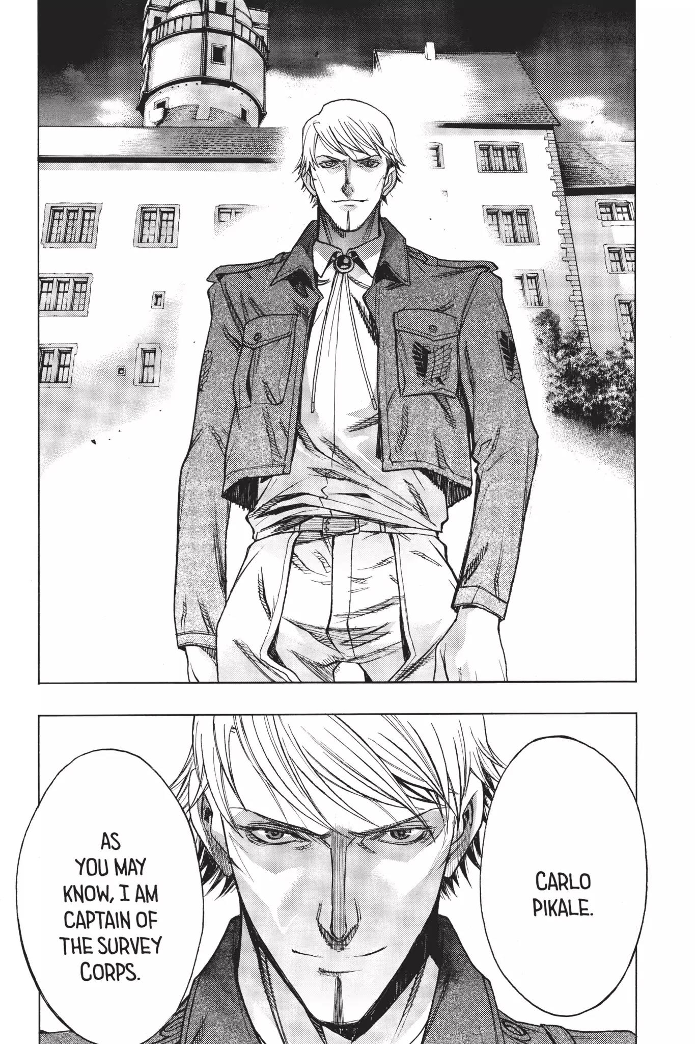 Shingeki no Kyojin - Before the Fall Chapter 22 page 9 - Chapter 22 : Abyss Below the Wall