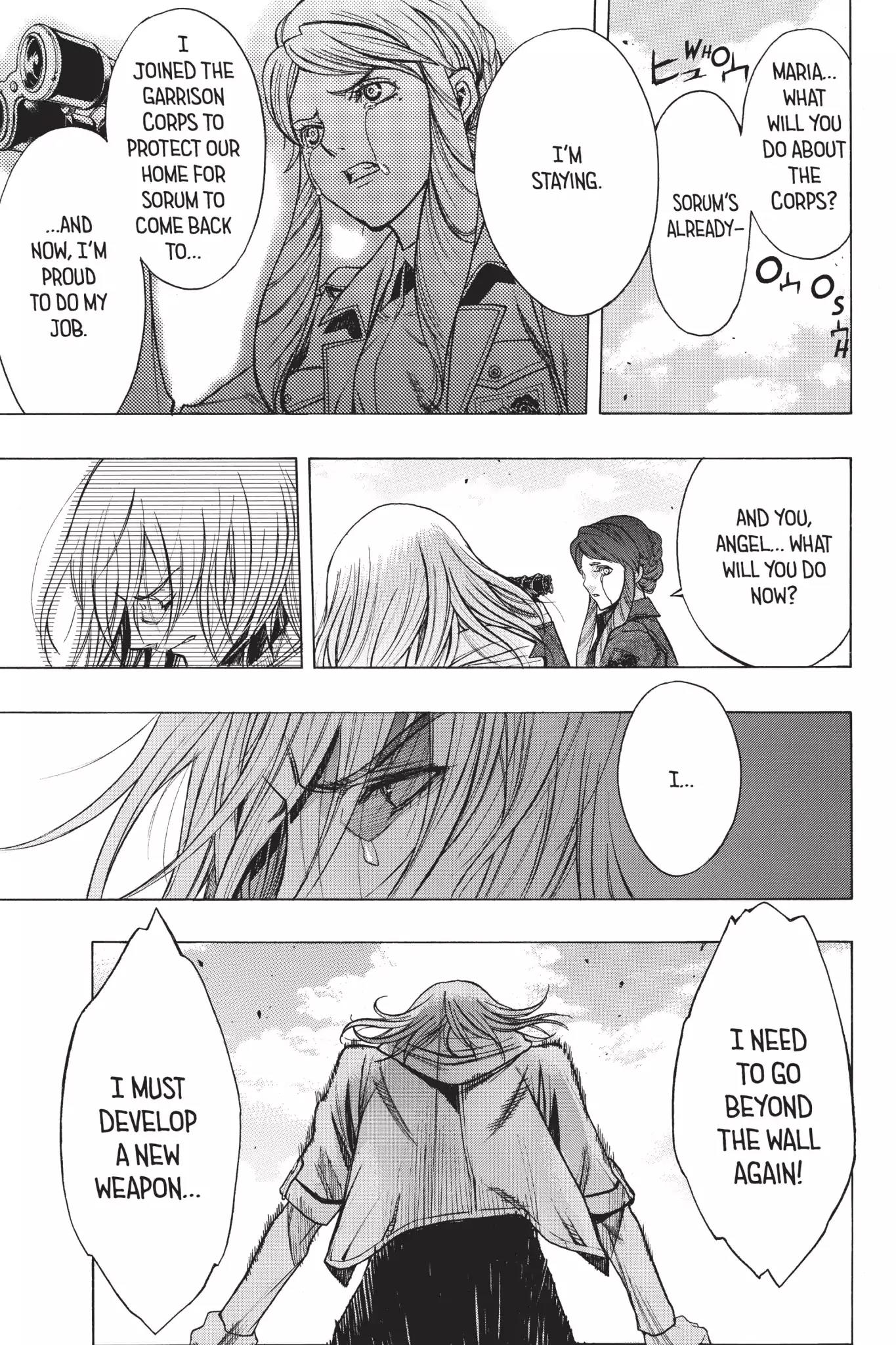 Shingeki no Kyojin - Before the Fall Chapter 24.5 page 12 - Vol.7 Swear Upon Wall Maria