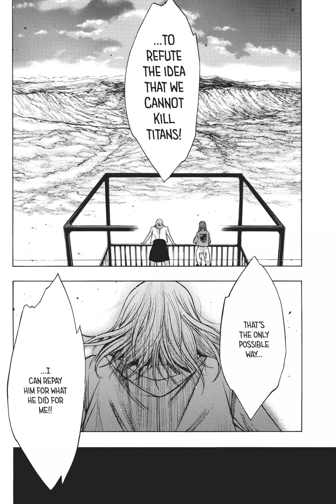 Shingeki no Kyojin - Before the Fall Chapter 24.5 page 13 - Vol.7 Swear Upon Wall Maria