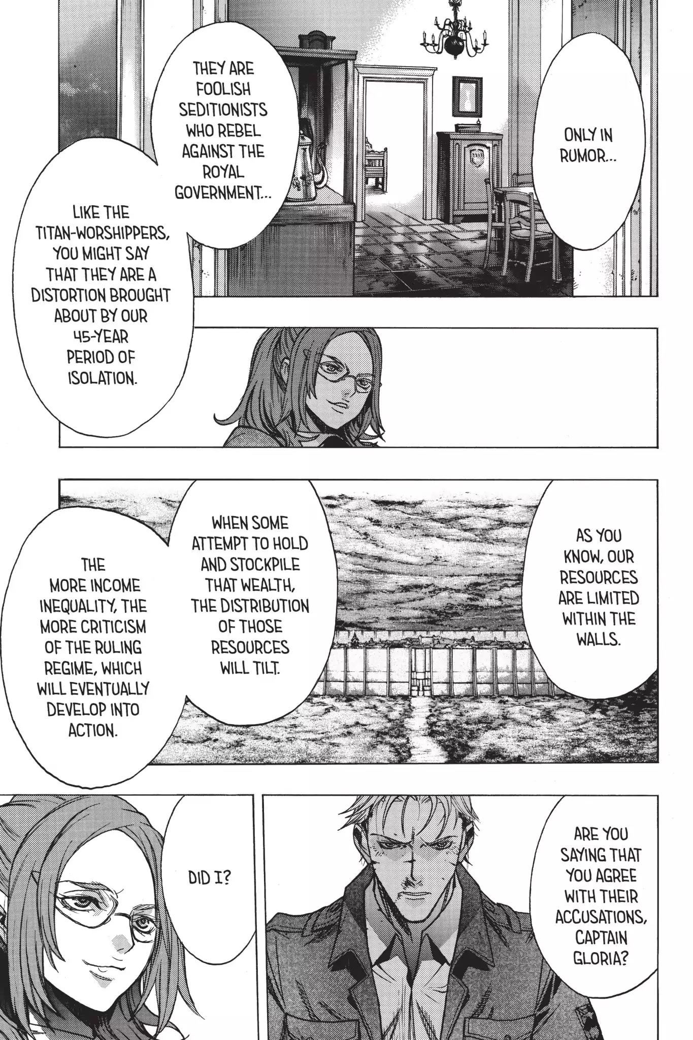 Shingeki no Kyojin - Before the Fall Chapter 25 page 20 - Chapter 25: Disturbance in the City
