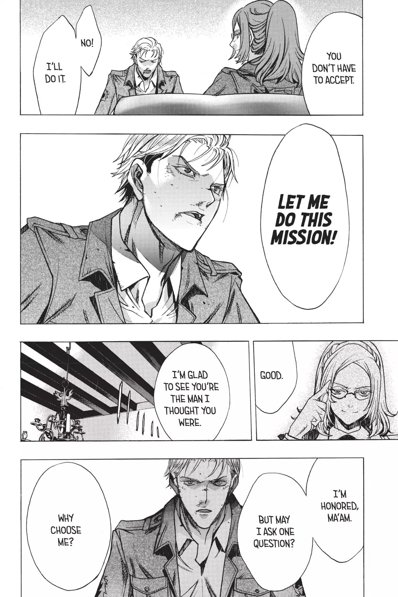 Shingeki no Kyojin - Before the Fall Chapter 25 page 25 - Chapter 25: Disturbance in the City