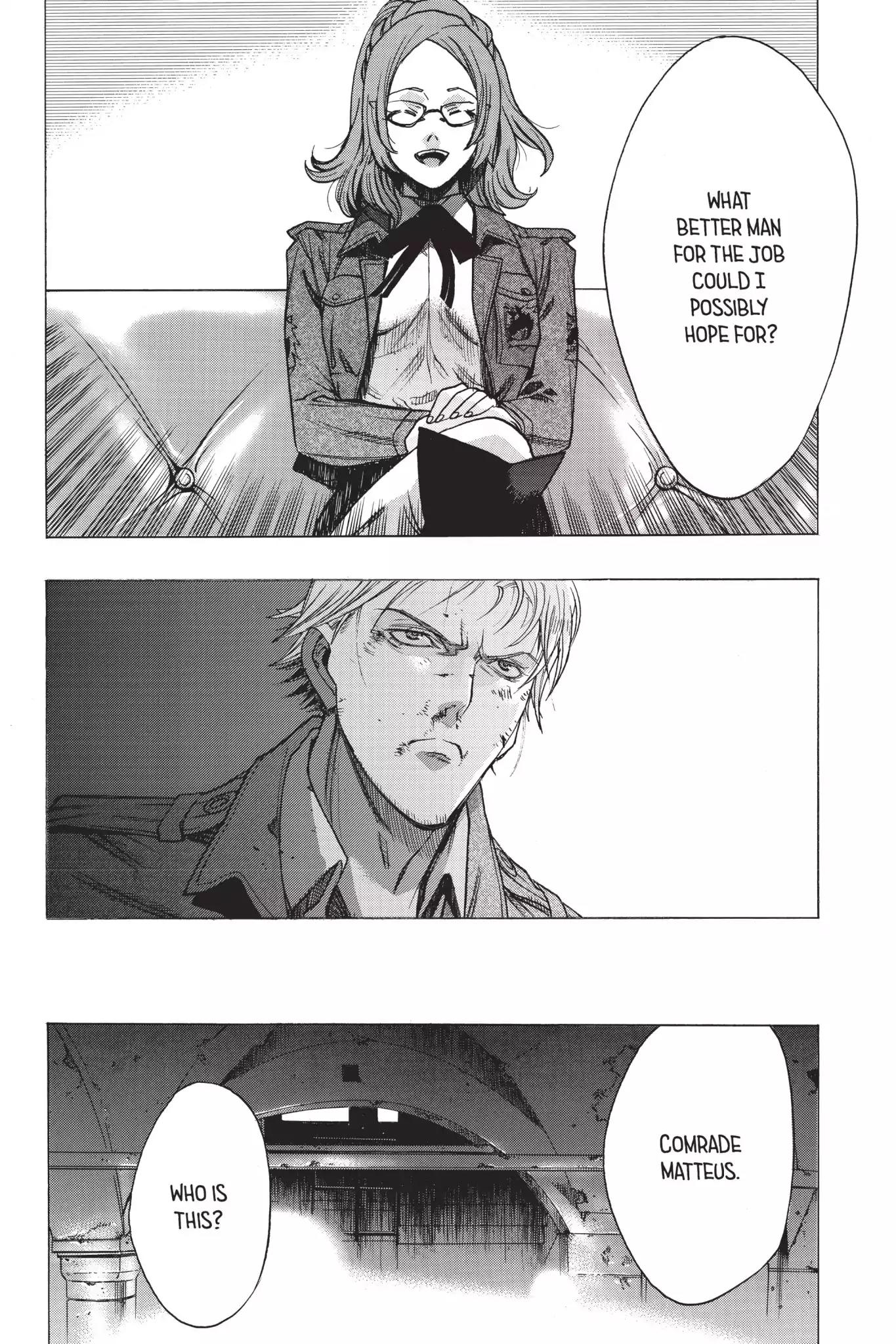 Shingeki no Kyojin - Before the Fall Chapter 25 page 27 - Chapter 25: Disturbance in the City