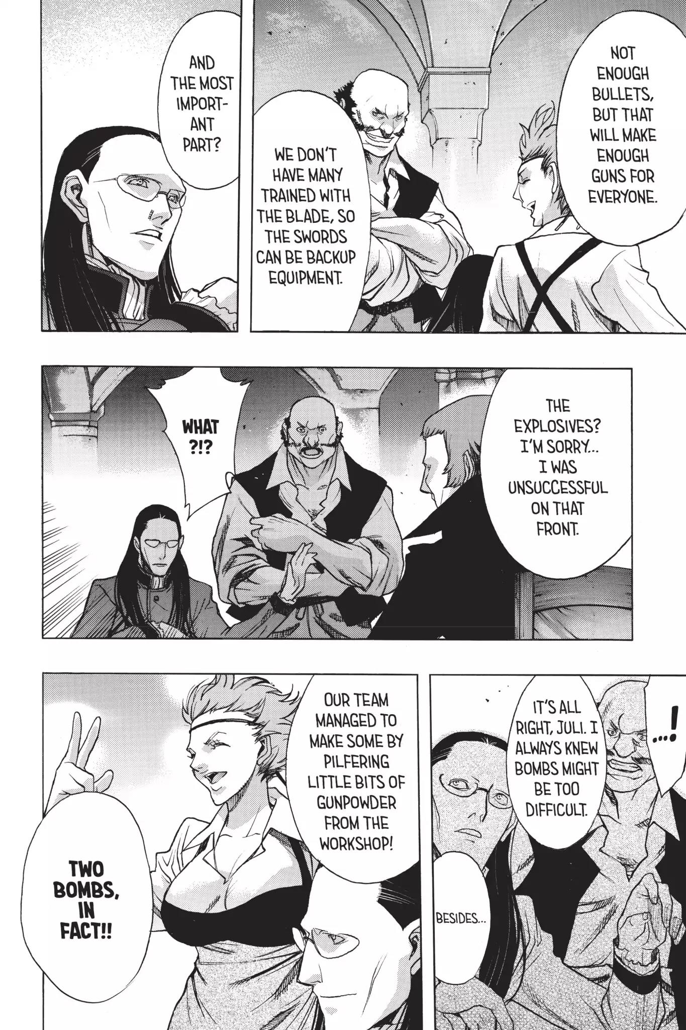 Shingeki no Kyojin - Before the Fall Chapter 25 page 33 - Chapter 25: Disturbance in the City