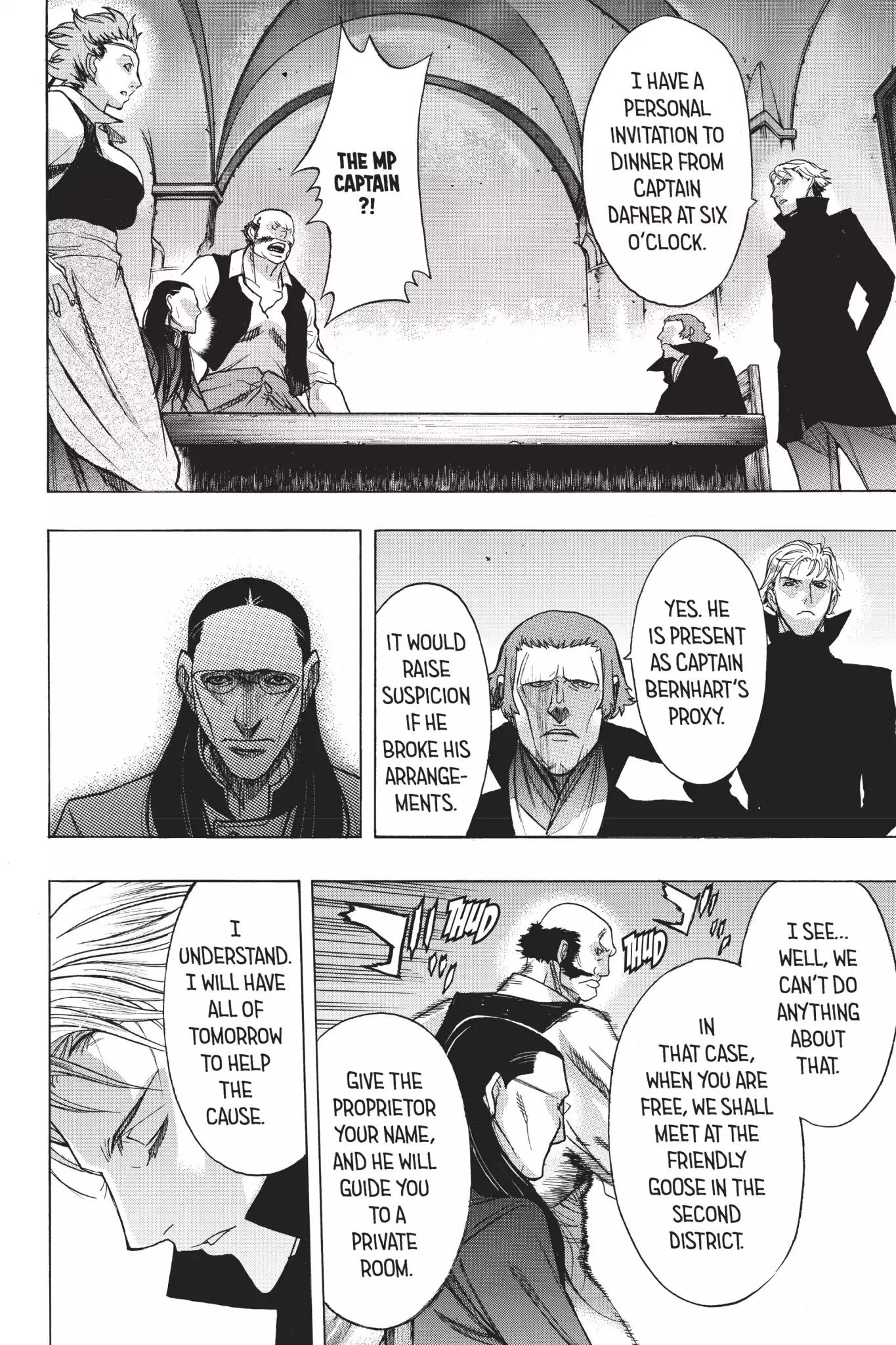 Shingeki no Kyojin - Before the Fall Chapter 25 page 35 - Chapter 25: Disturbance in the City
