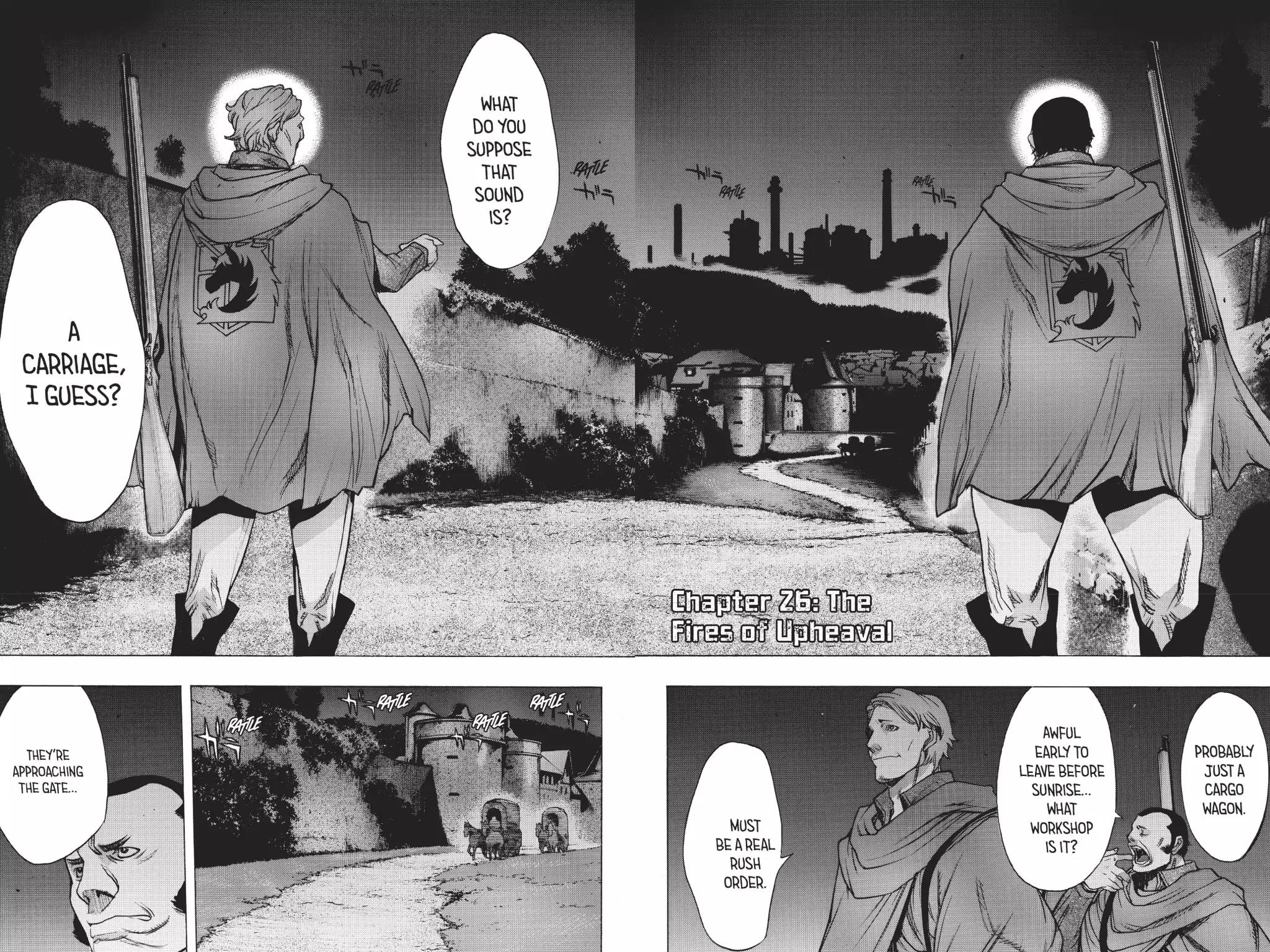 Shingeki no Kyojin - Before the Fall Chapter 26 page 3 - Chapter 26: The Fires of Upheaval