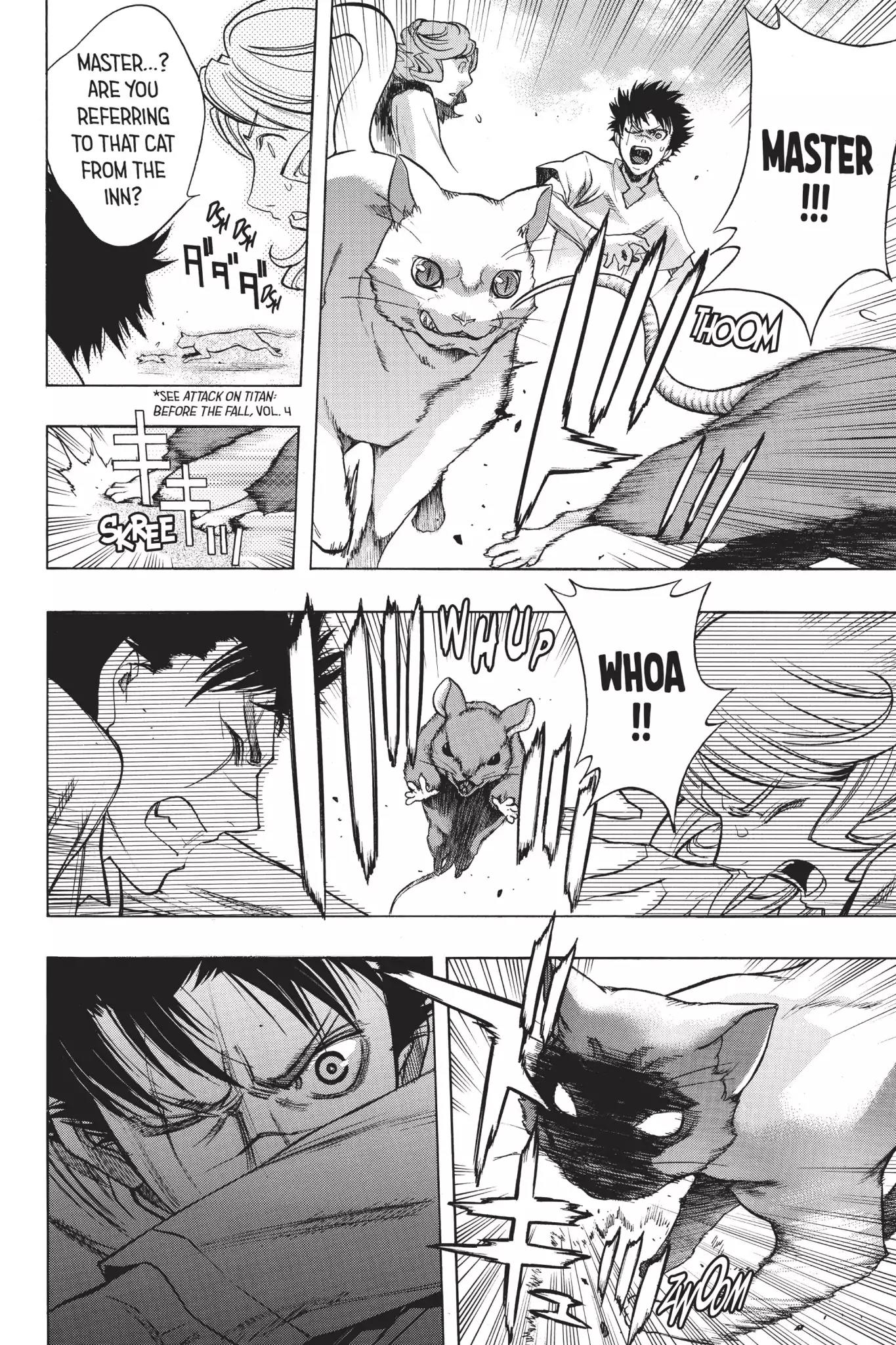 Shingeki no Kyojin - Before the Fall Chapter 28.5 page 3 - Vol.8 Masters of Vertical Maneuvering