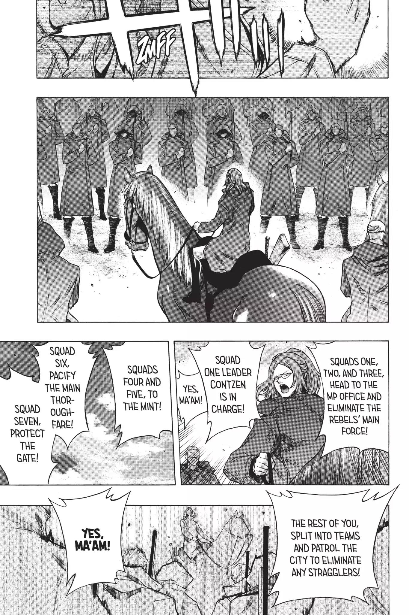 Shingeki no Kyojin - Before the Fall Chapter 28 page 11 - Chapter 28: Dense Space
