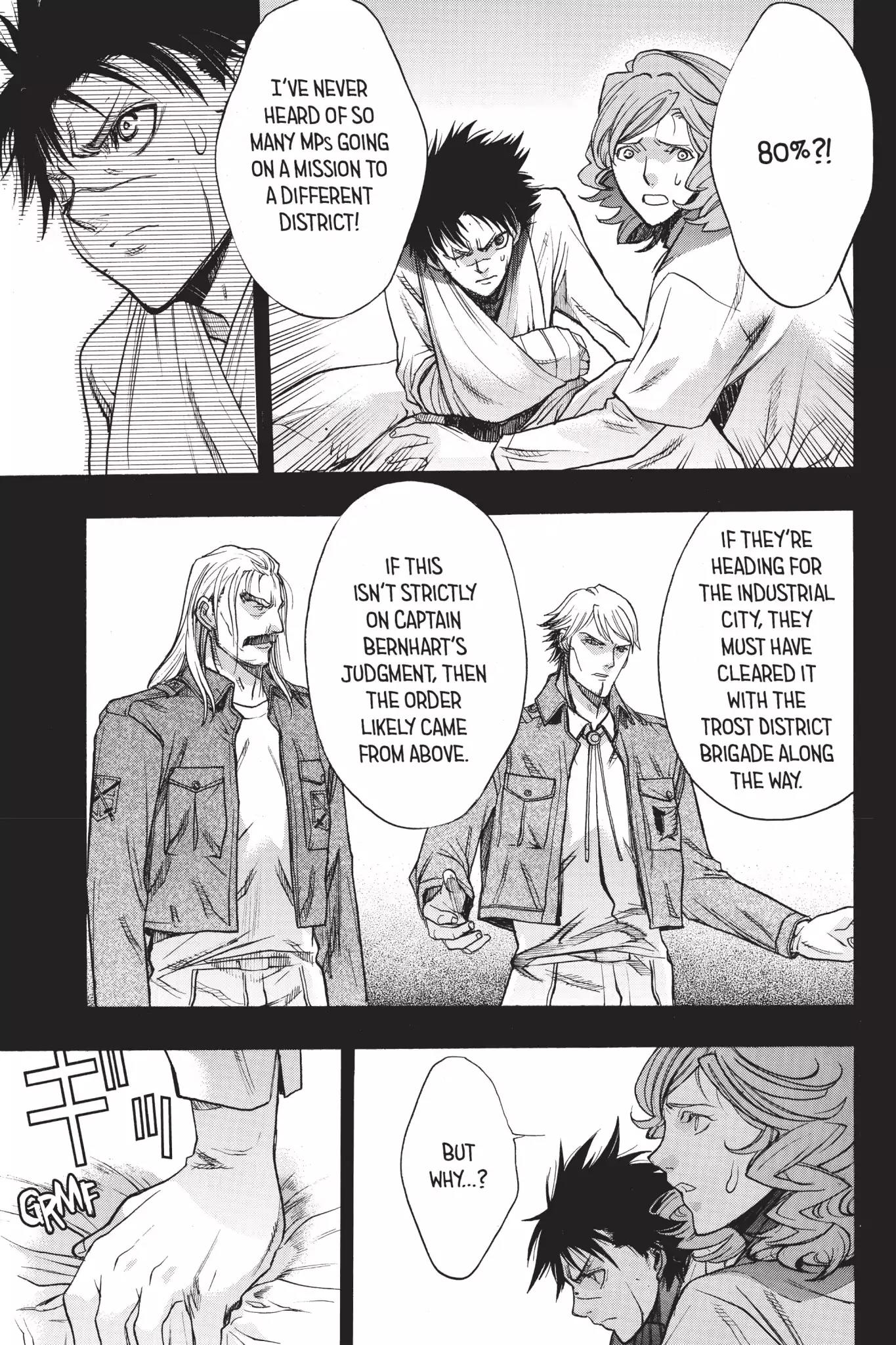 Shingeki no Kyojin - Before the Fall Chapter 28 page 17 - Chapter 28: Dense Space