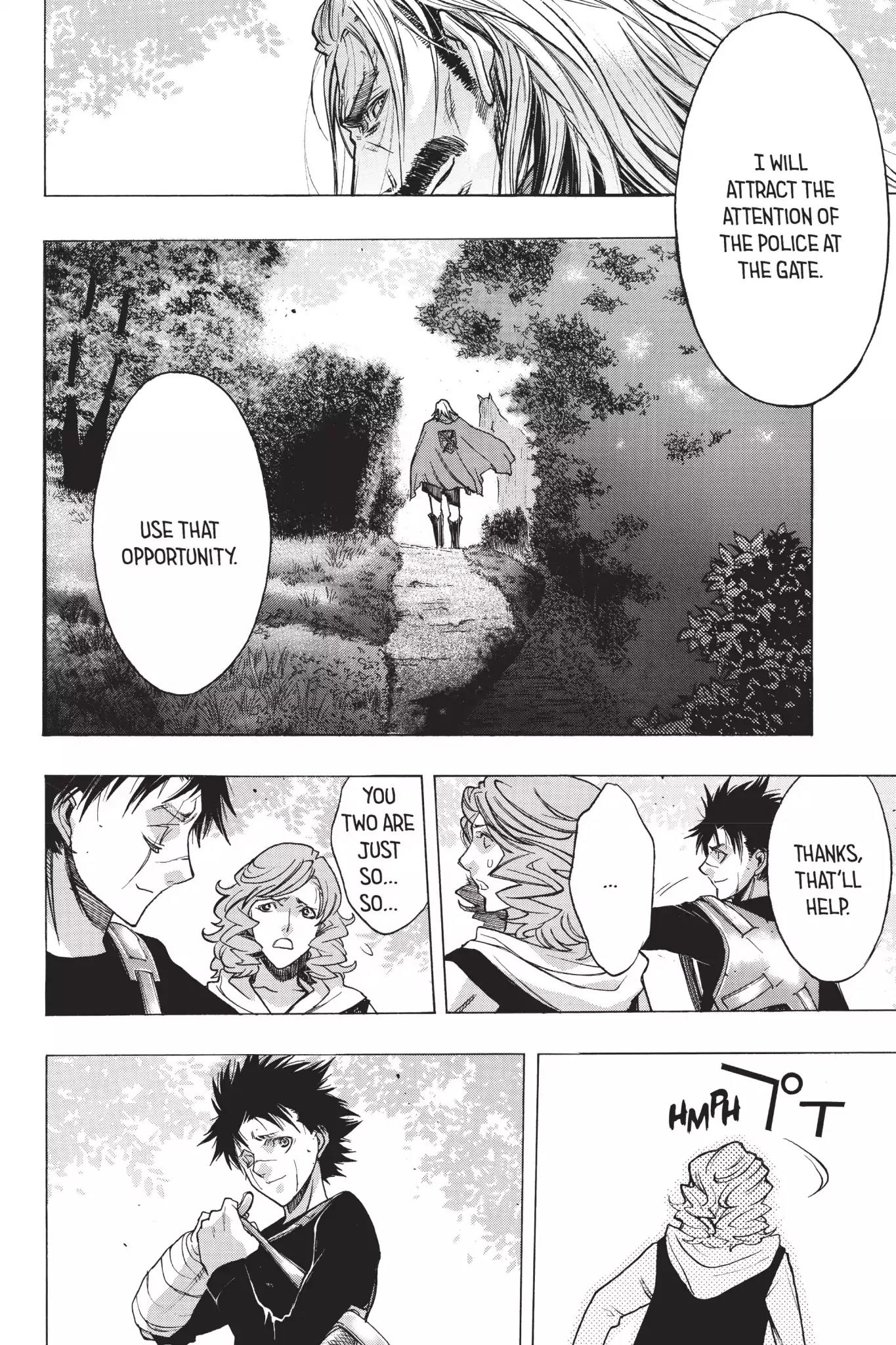 Shingeki no Kyojin - Before the Fall Chapter 28 page 32 - Chapter 28: Dense Space