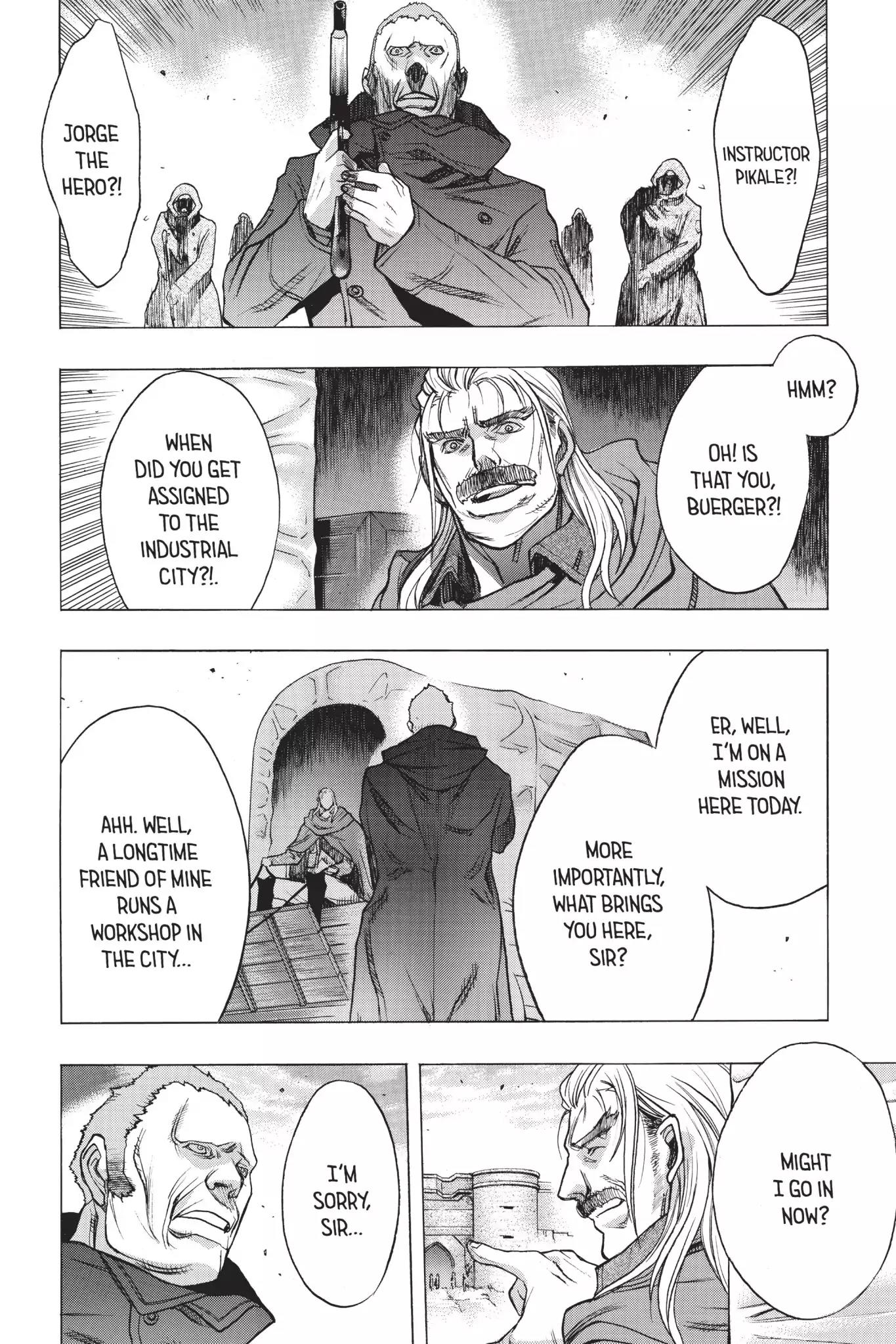 Shingeki no Kyojin - Before the Fall Chapter 28 page 42 - Chapter 28: Dense Space