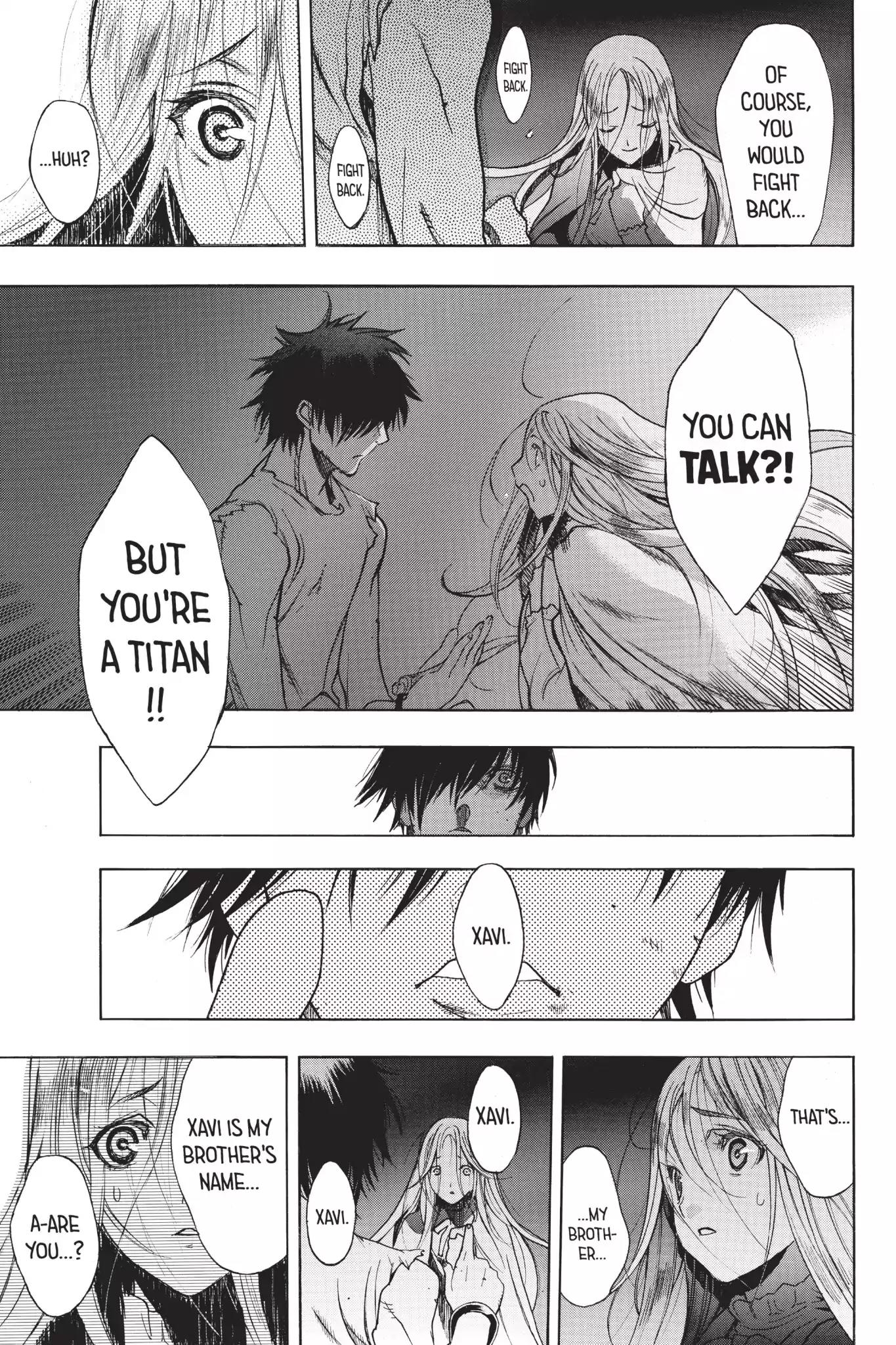 Shingeki no Kyojin - Before the Fall Chapter 3 page 13 - Chapter 3: Moonlit Oath