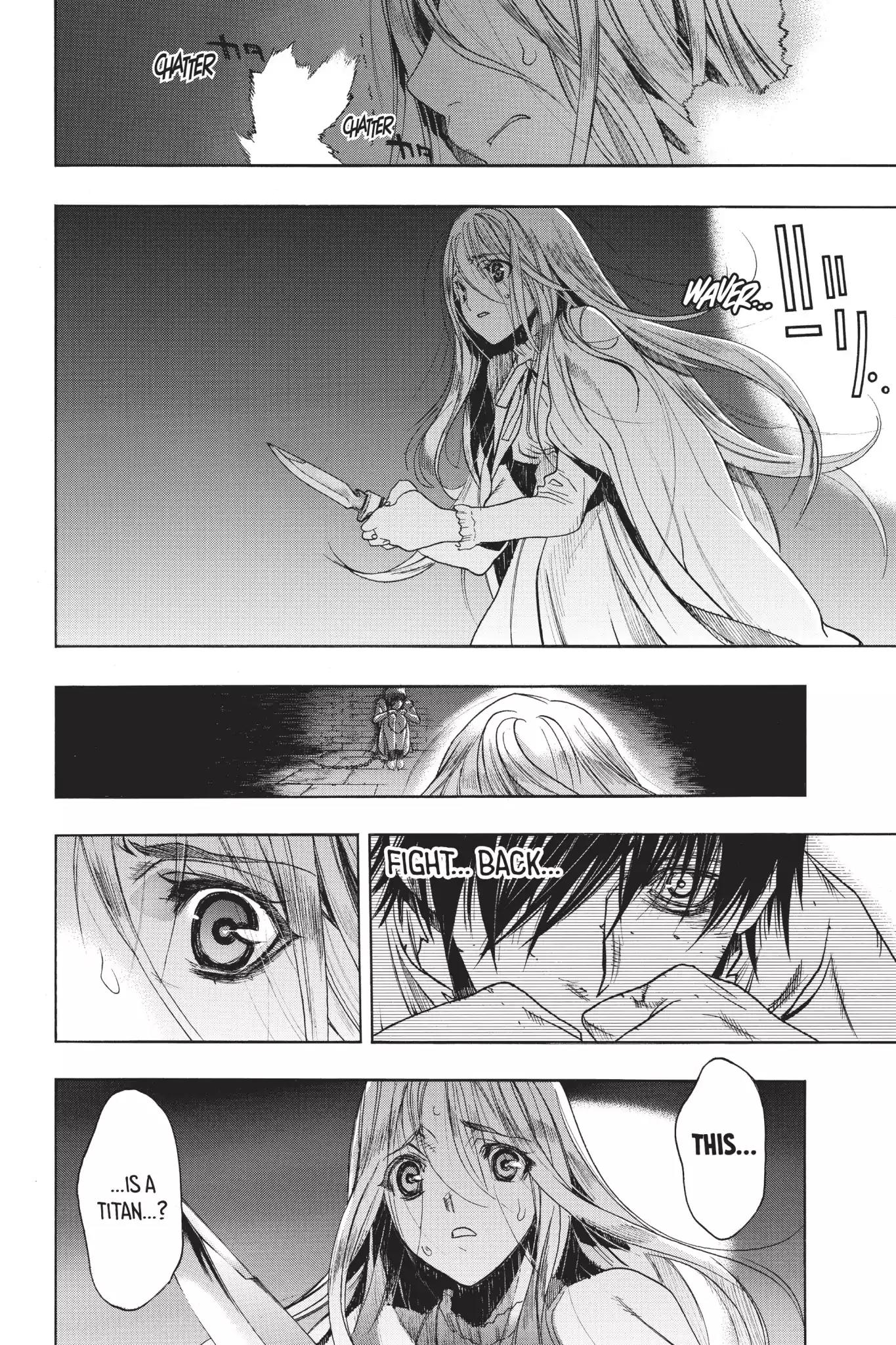 Shingeki no Kyojin - Before the Fall Chapter 3 page 8 - Chapter 3: Moonlit Oath
