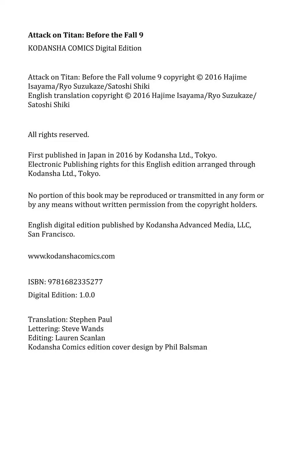 Shingeki no Kyojin - Before the Fall Chapter 32.5 page 14 - Chapter 32.5