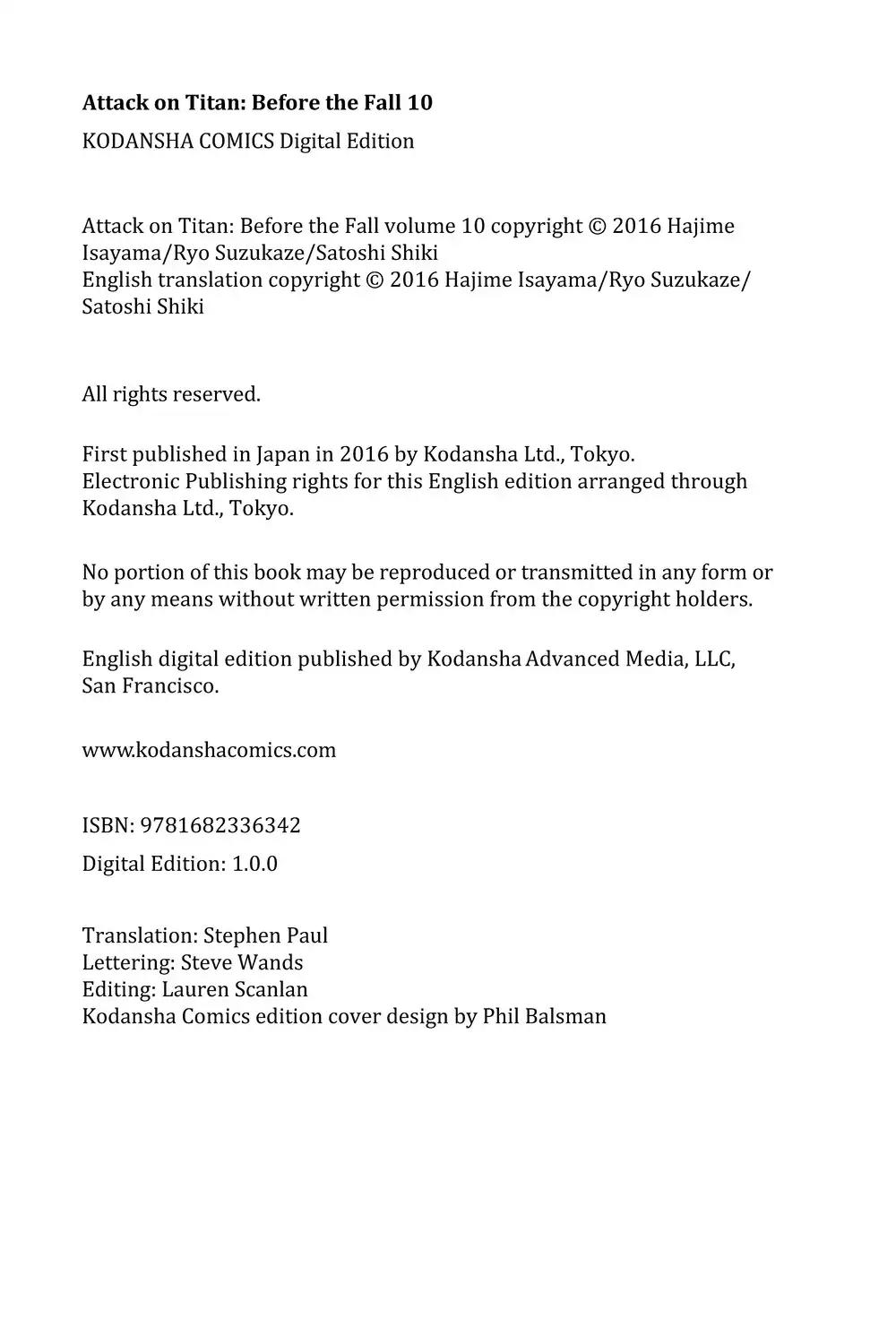 Shingeki no Kyojin - Before the Fall Chapter 36.5 page 11 - Chapter 36.5
