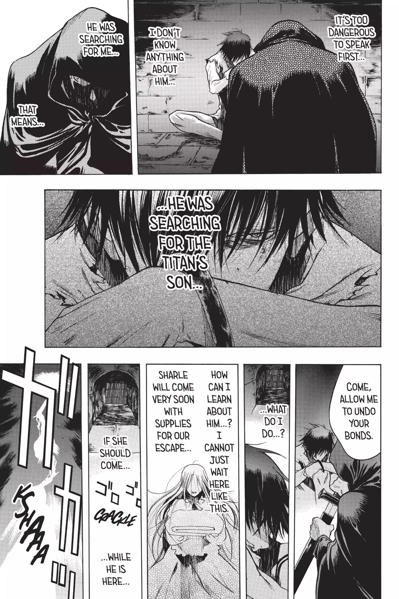 Shingeki no Kyojin - Before the Fall Chapter 4 page 13 - Chapter 4: Stormy Night