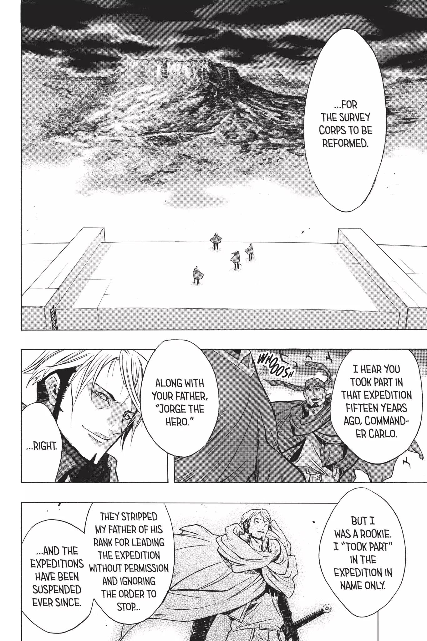 Shingeki no Kyojin - Before the Fall Chapter 4 page 49 - Chapter 4: Stormy Night