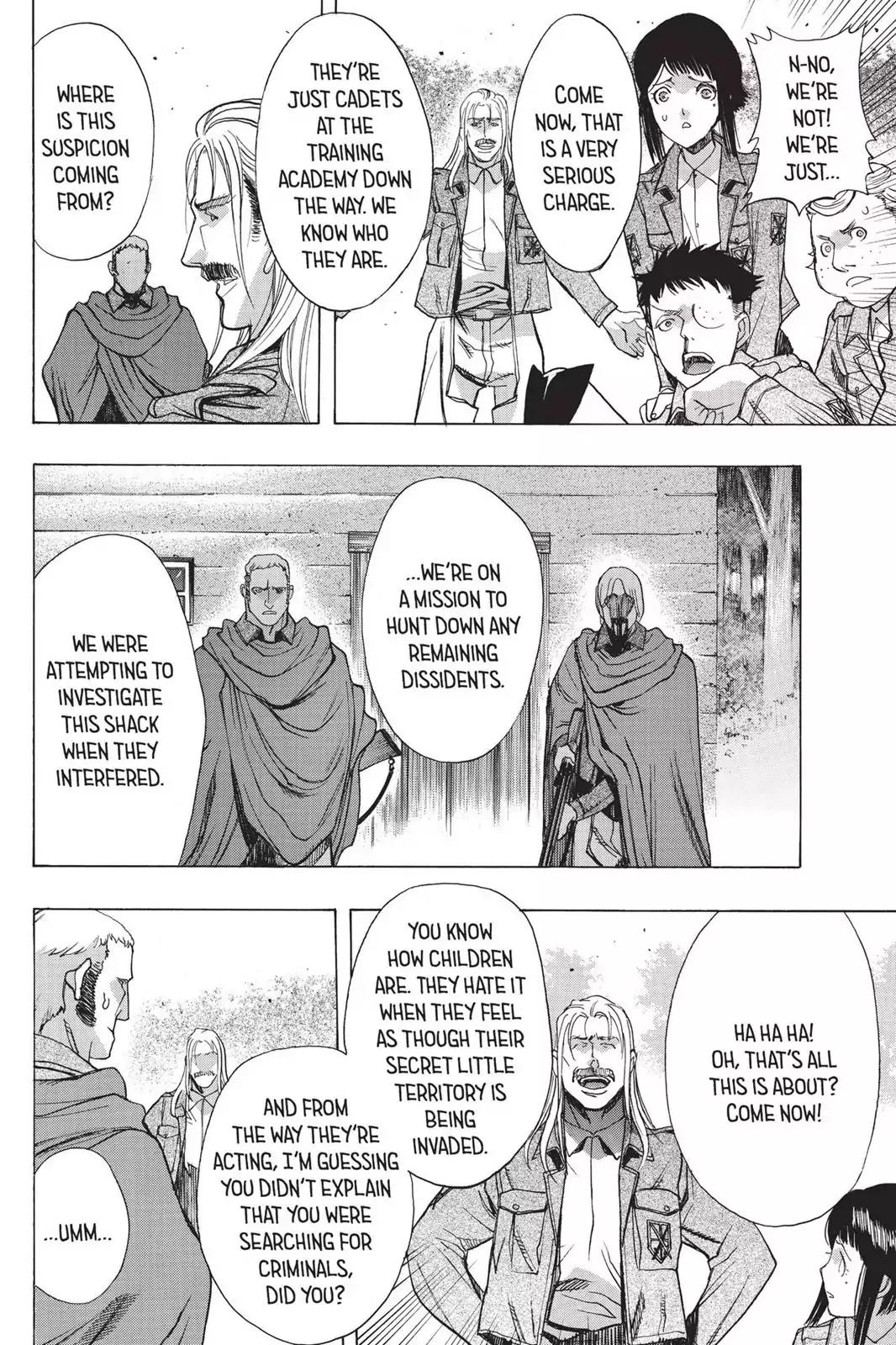 Shingeki no Kyojin - Before the Fall Chapter 41 page 20 - Chapter 41