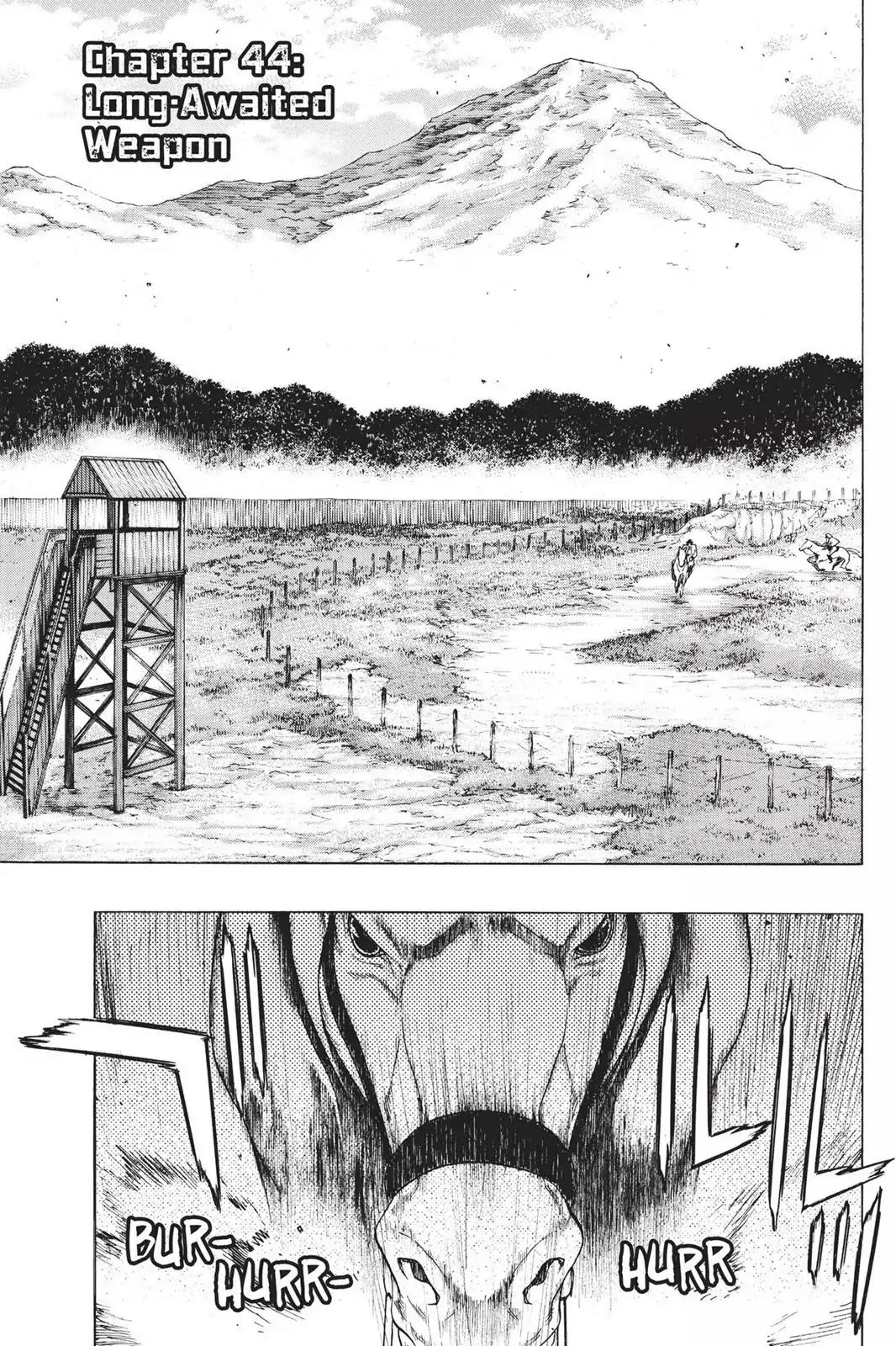 Shingeki no Kyojin - Before the Fall Chapter 44 page 1 - Chapter 44