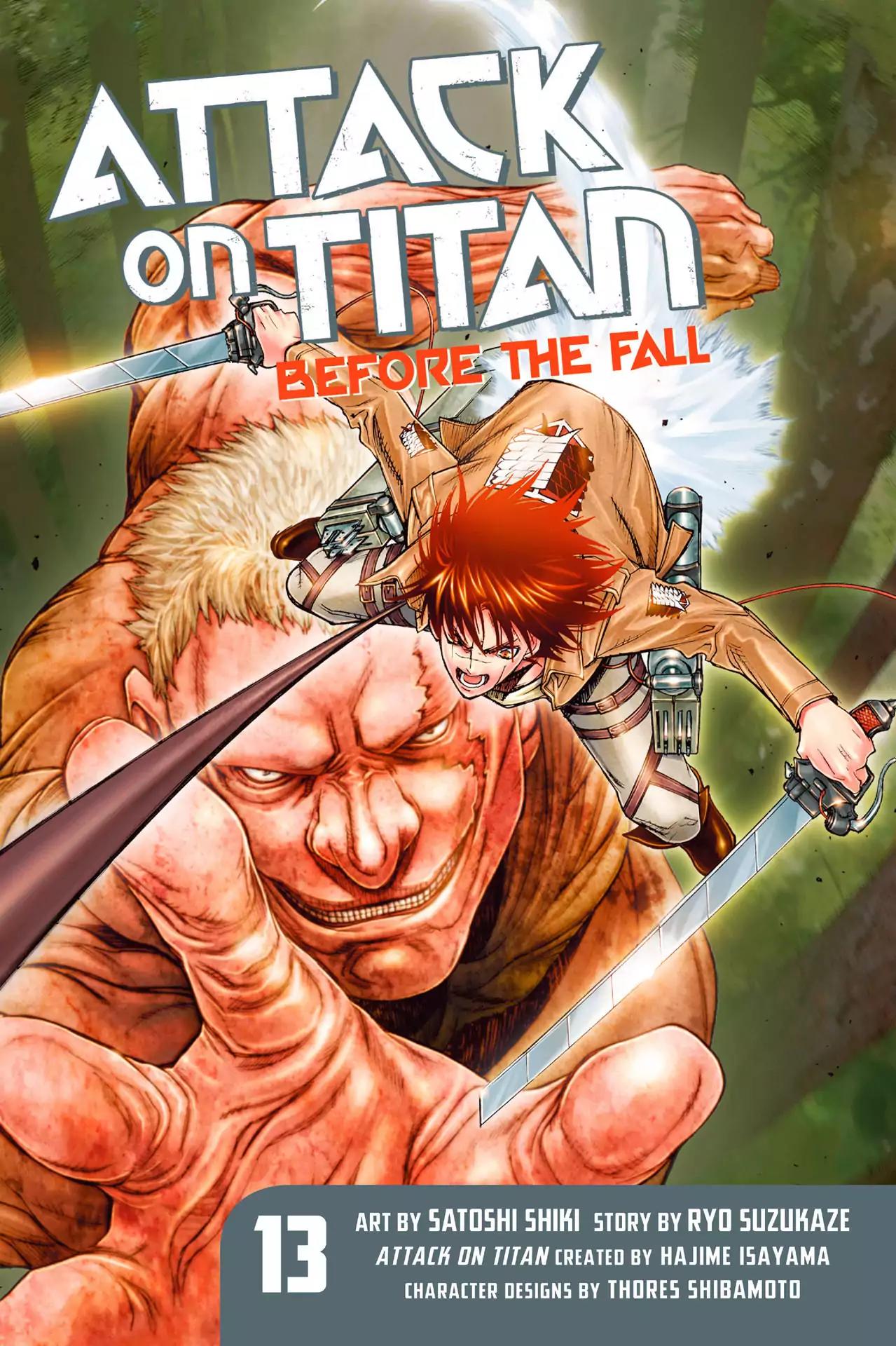 Shingeki no Kyojin - Before the Fall Chapter 45 page 1 - Chapter 45: Wings of the Bulwark