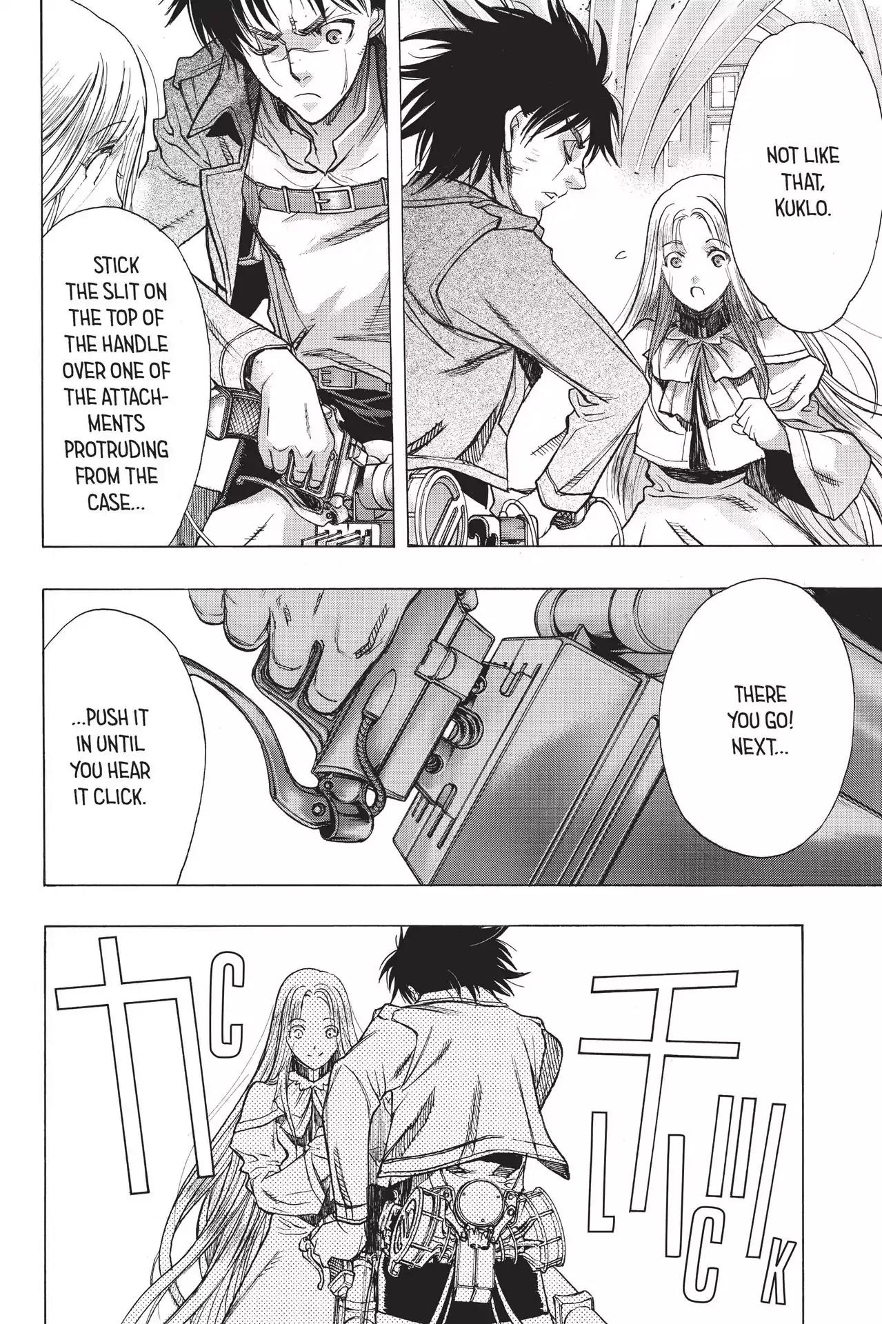 Shingeki no Kyojin - Before the Fall Chapter 45 page 10 - Chapter 45: Wings of the Bulwark