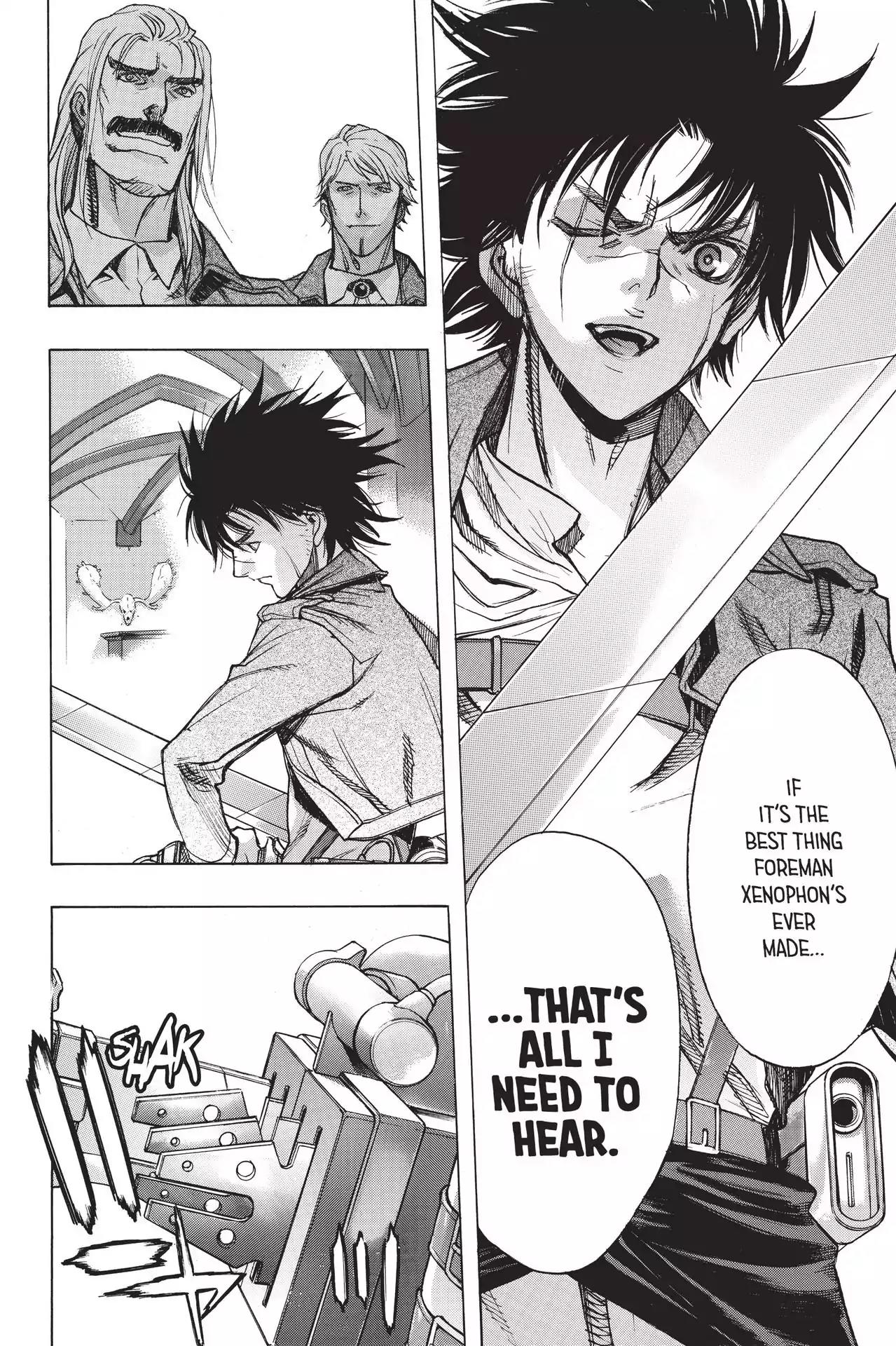 Shingeki no Kyojin - Before the Fall Chapter 45 page 15 - Chapter 45: Wings of the Bulwark