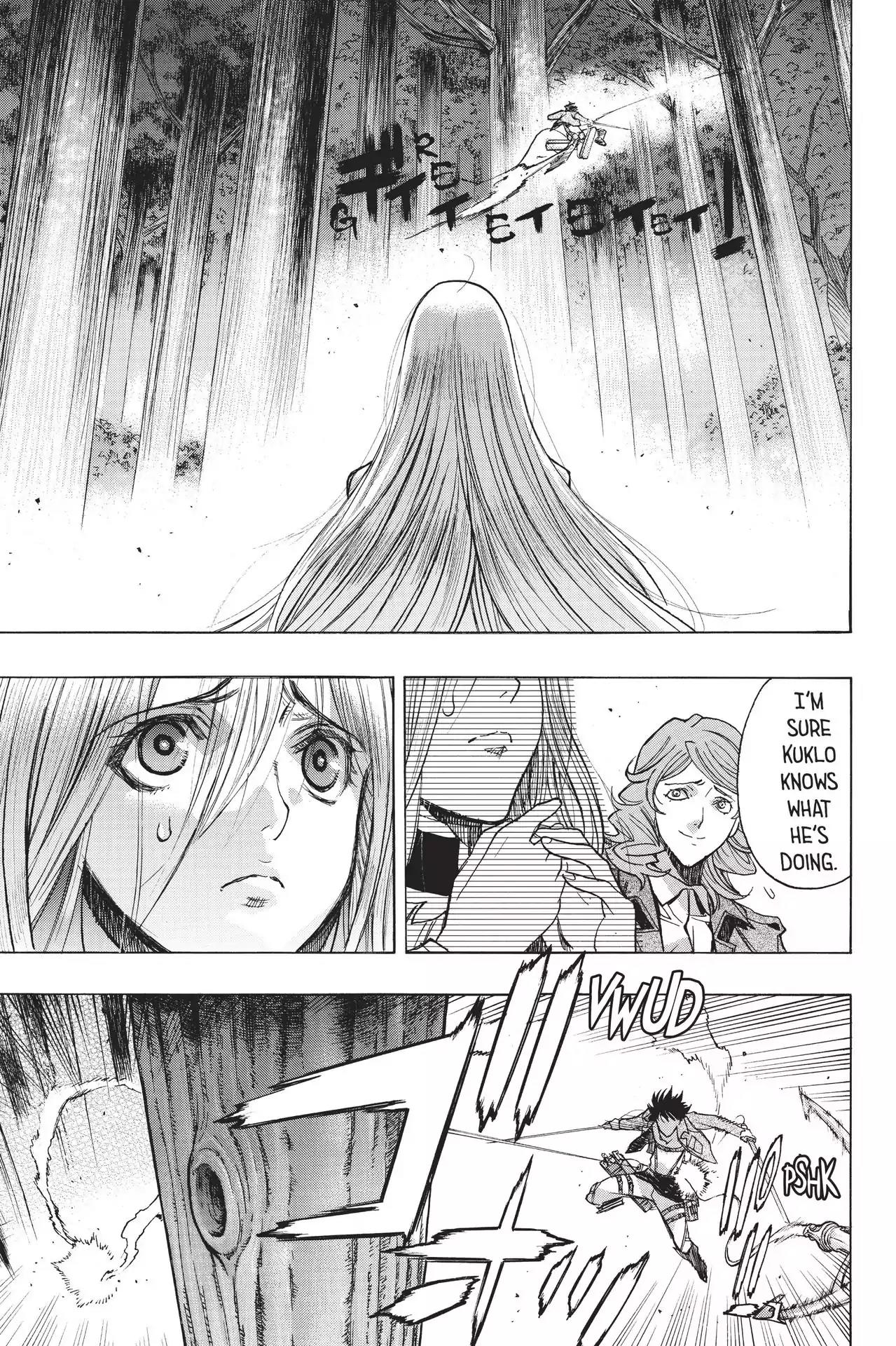 Shingeki no Kyojin - Before the Fall Chapter 45 page 26 - Chapter 45: Wings of the Bulwark