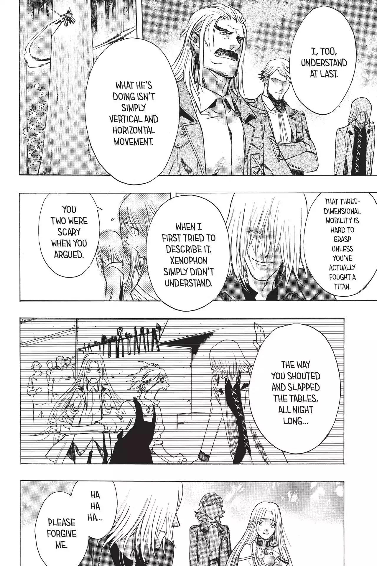 Shingeki no Kyojin - Before the Fall Chapter 45 page 36 - Chapter 45: Wings of the Bulwark