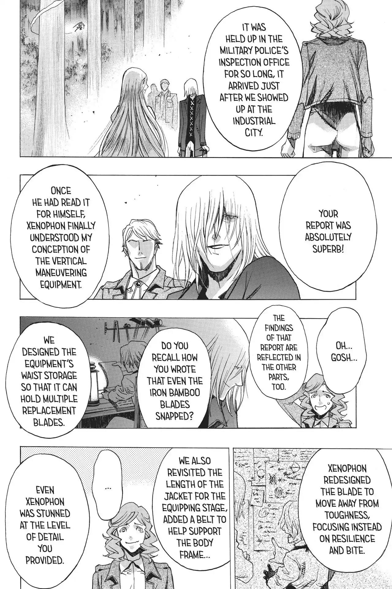 Shingeki no Kyojin - Before the Fall Chapter 45 page 38 - Chapter 45: Wings of the Bulwark