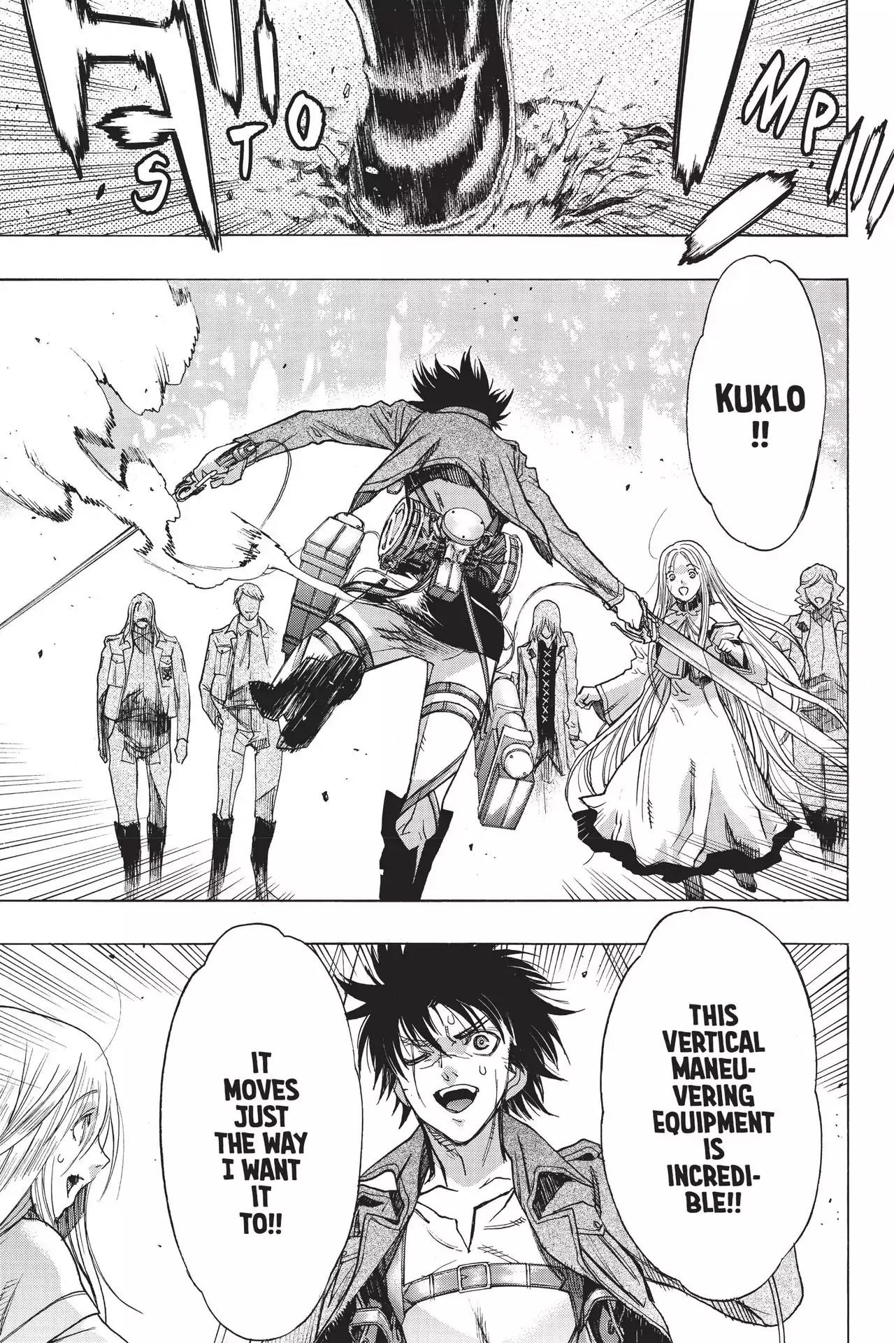 Shingeki no Kyojin - Before the Fall Chapter 45 page 39 - Chapter 45: Wings of the Bulwark
