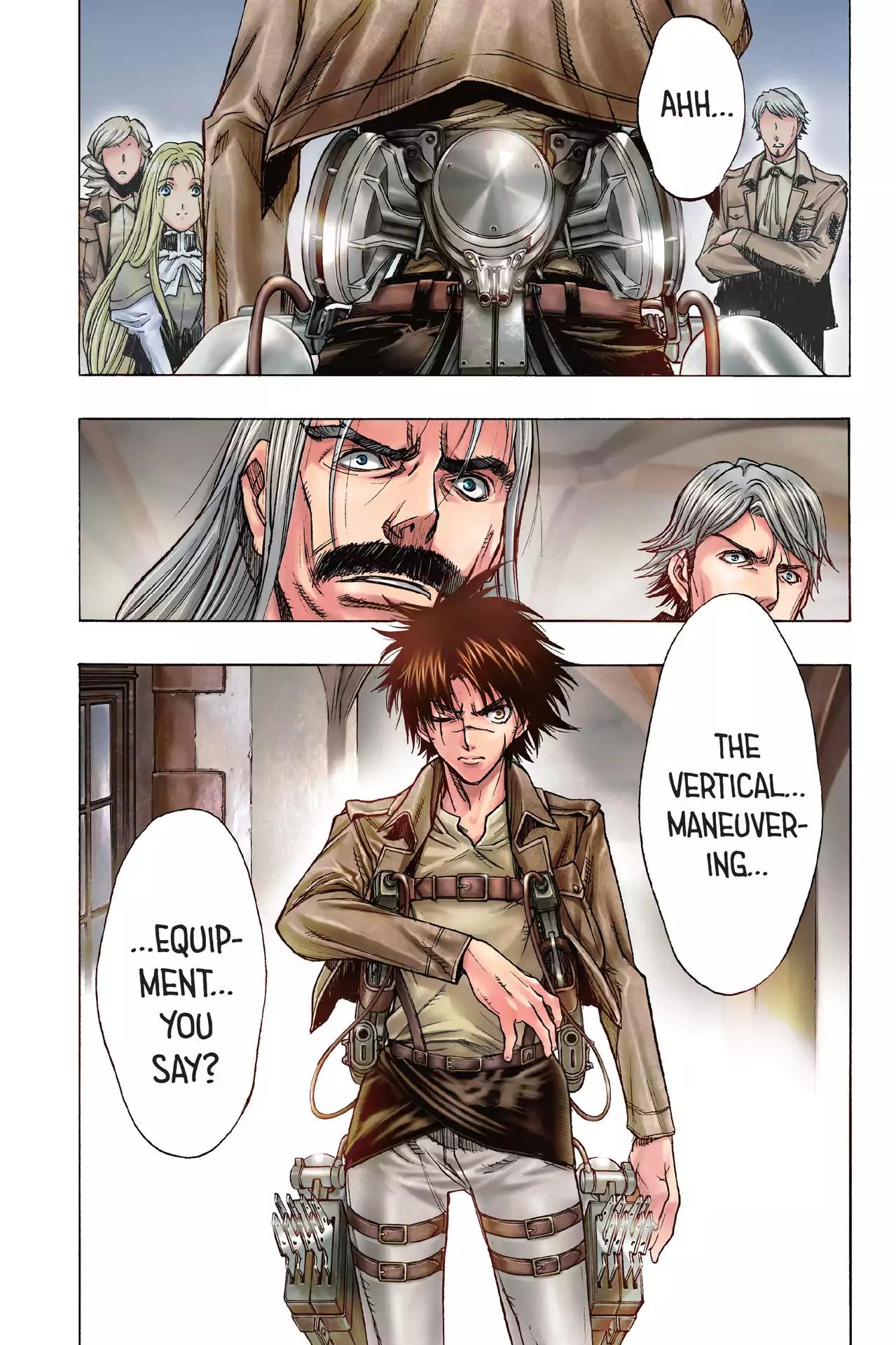 Shingeki no Kyojin - Before the Fall Chapter 45 page 4 - Chapter 45: Wings of the Bulwark