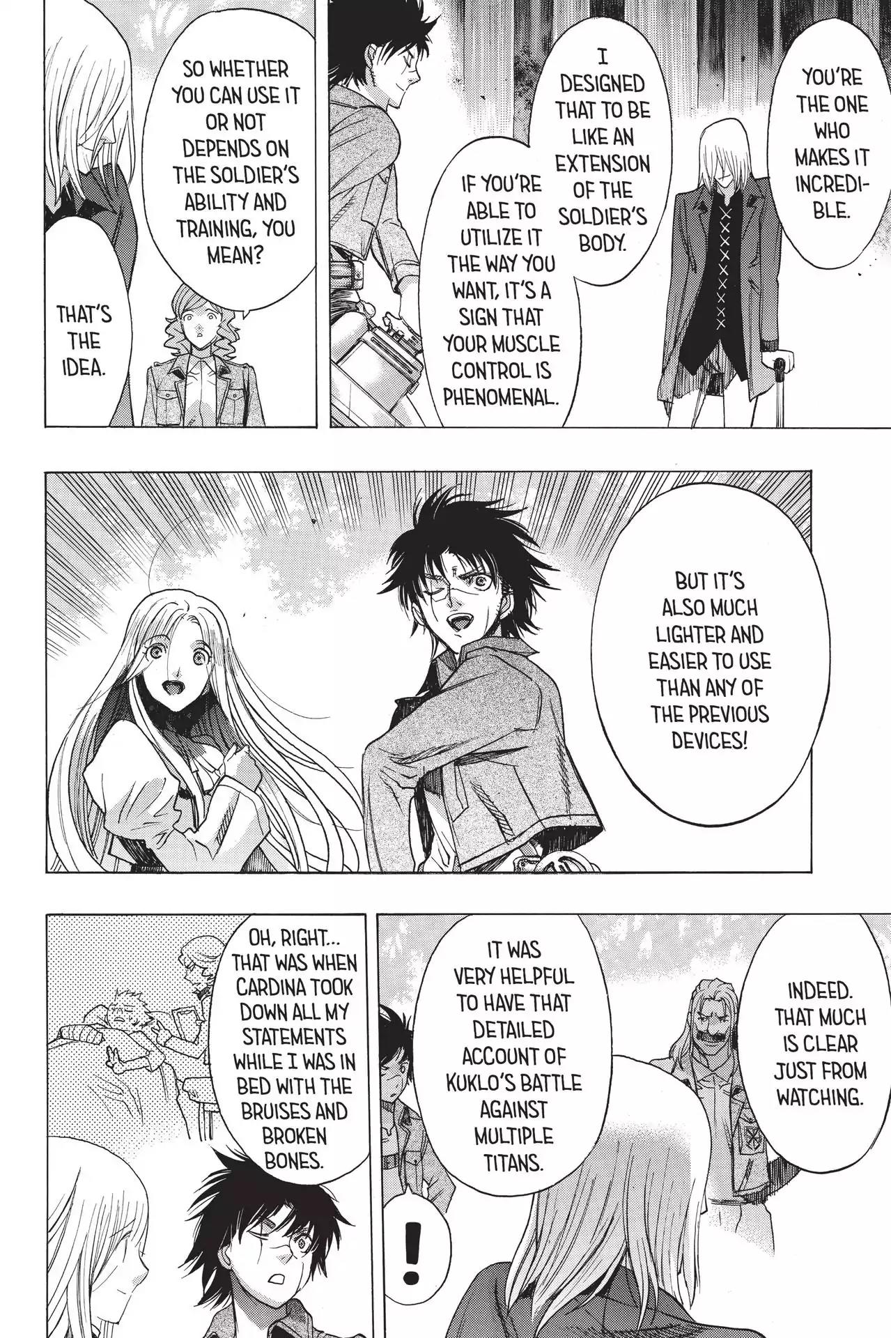 Shingeki no Kyojin - Before the Fall Chapter 45 page 40 - Chapter 45: Wings of the Bulwark