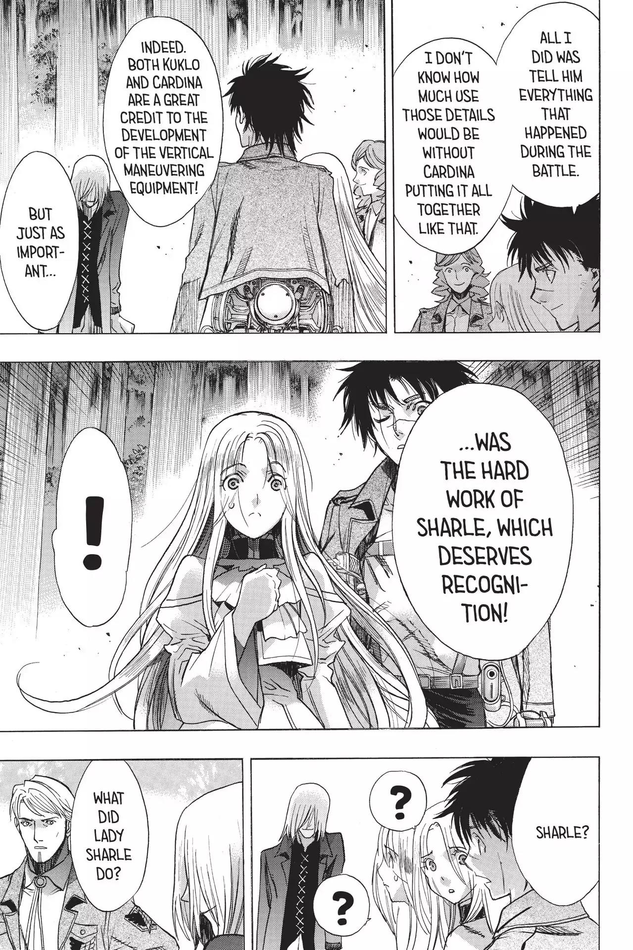 Shingeki no Kyojin - Before the Fall Chapter 45 page 41 - Chapter 45: Wings of the Bulwark