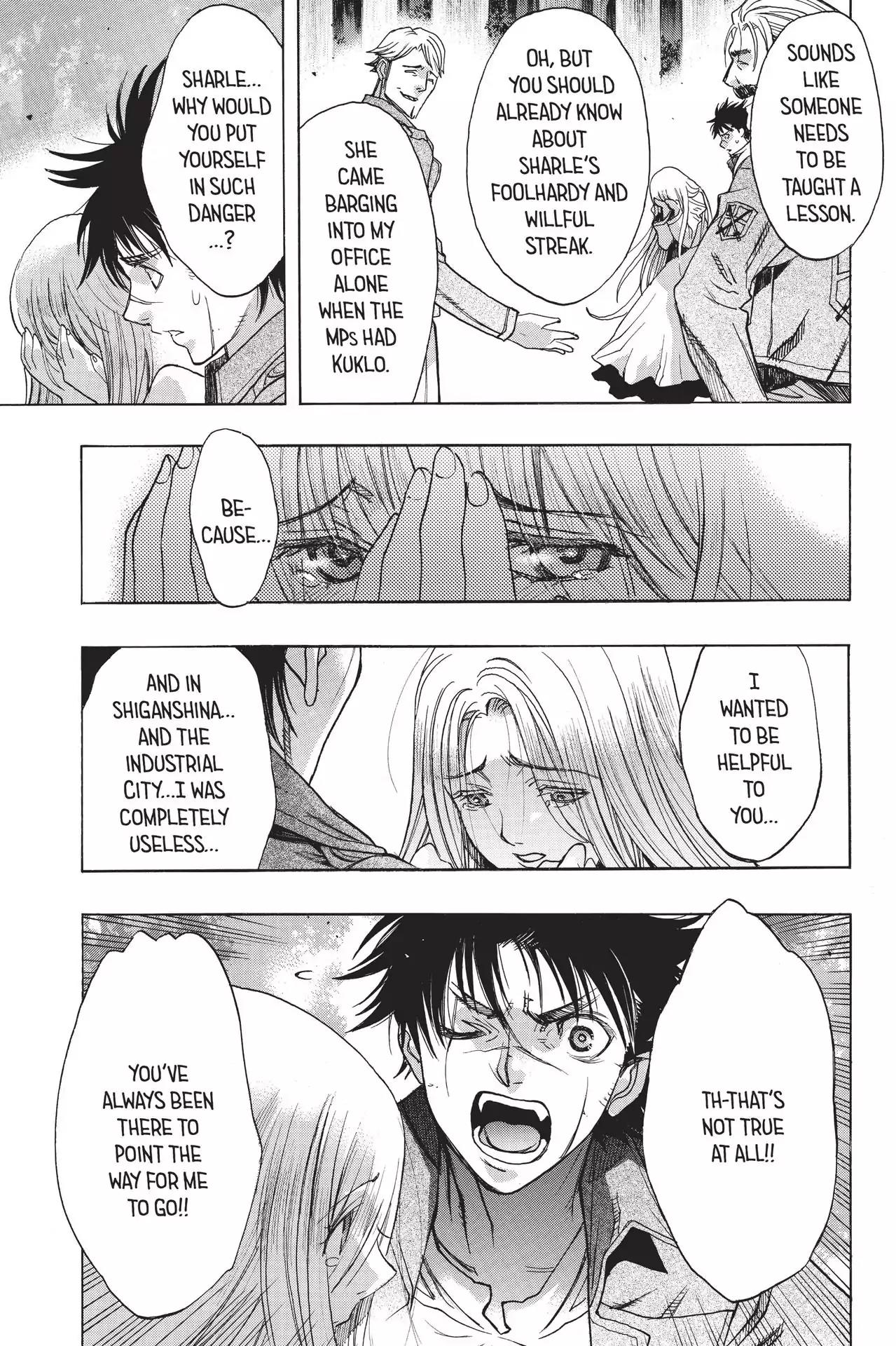 Shingeki no Kyojin - Before the Fall Chapter 45 page 43 - Chapter 45: Wings of the Bulwark