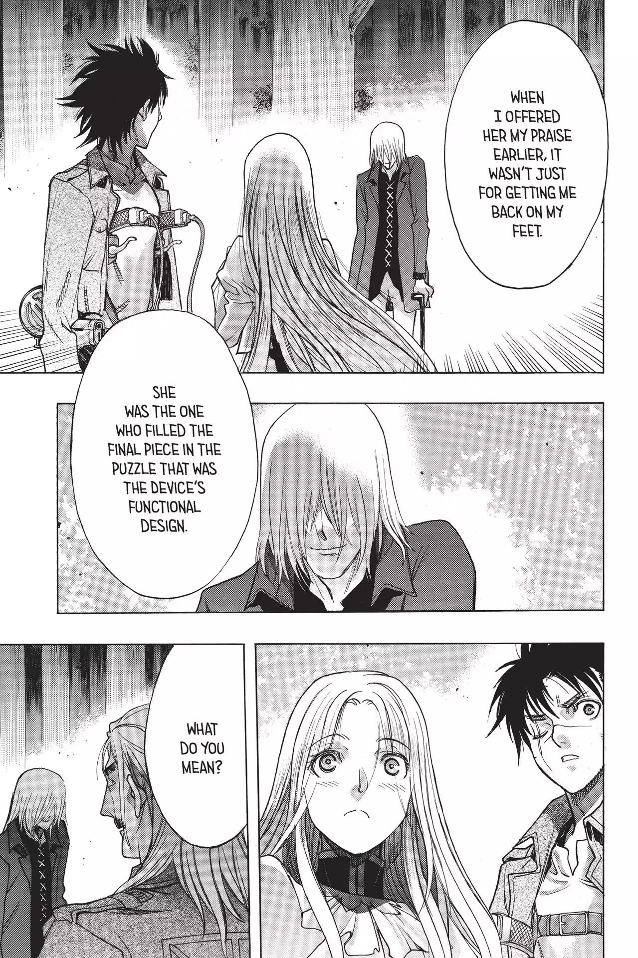 Shingeki no Kyojin - Before the Fall Chapter 45 page 45 - Chapter 45: Wings of the Bulwark
