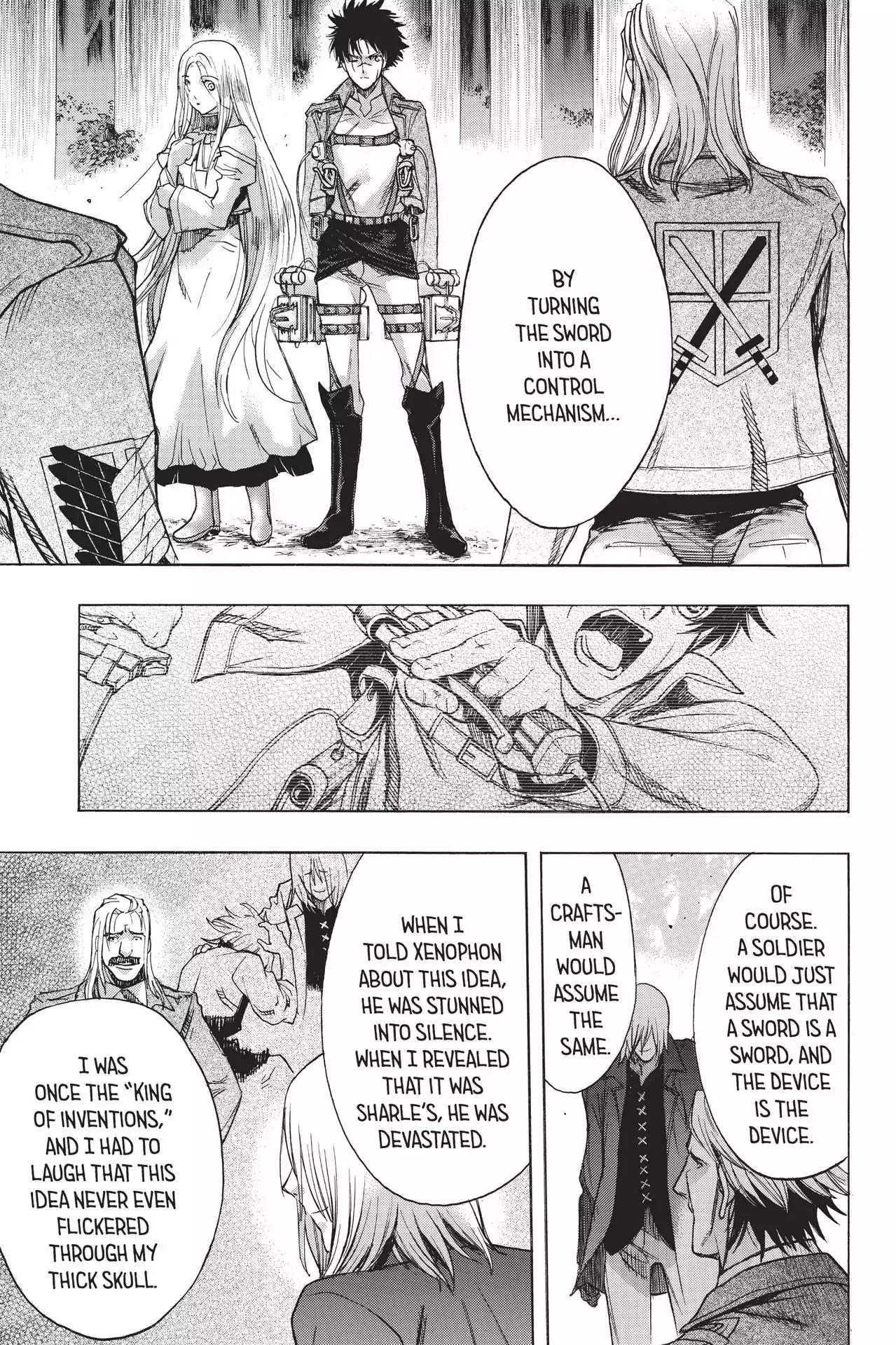 Shingeki no Kyojin - Before the Fall Chapter 45 page 47 - Chapter 45: Wings of the Bulwark