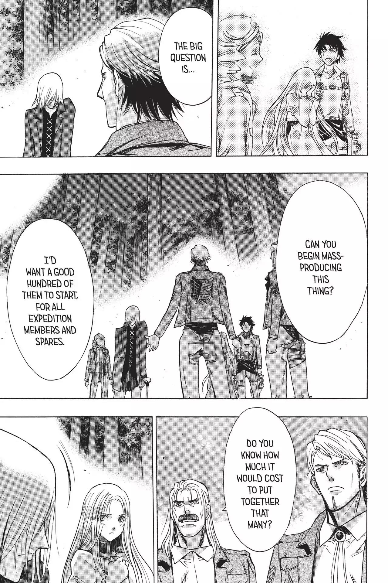 Shingeki no Kyojin - Before the Fall Chapter 45 page 49 - Chapter 45: Wings of the Bulwark