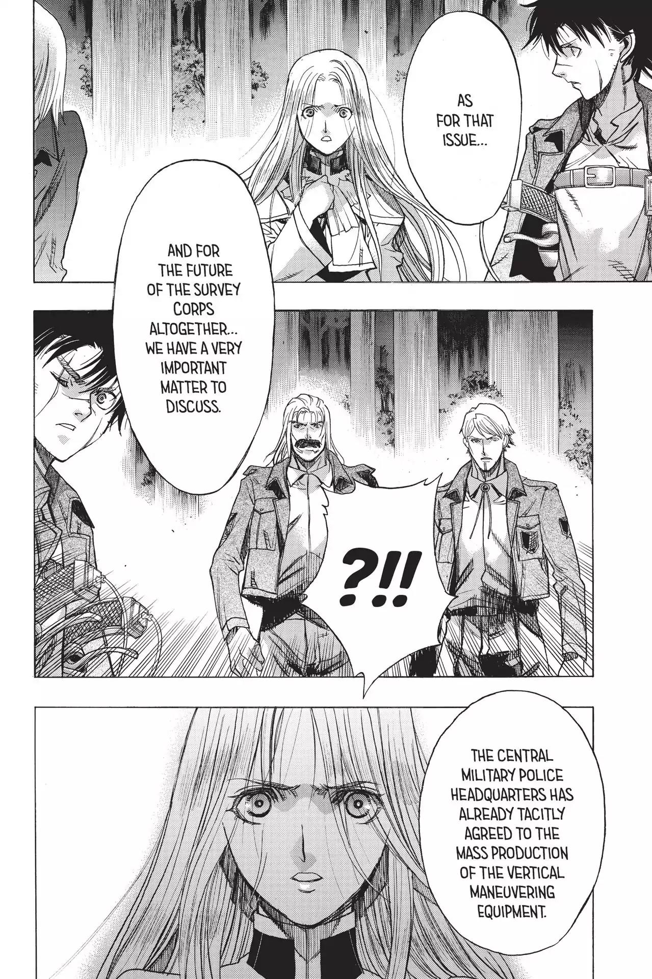 Shingeki no Kyojin - Before the Fall Chapter 45 page 50 - Chapter 45: Wings of the Bulwark