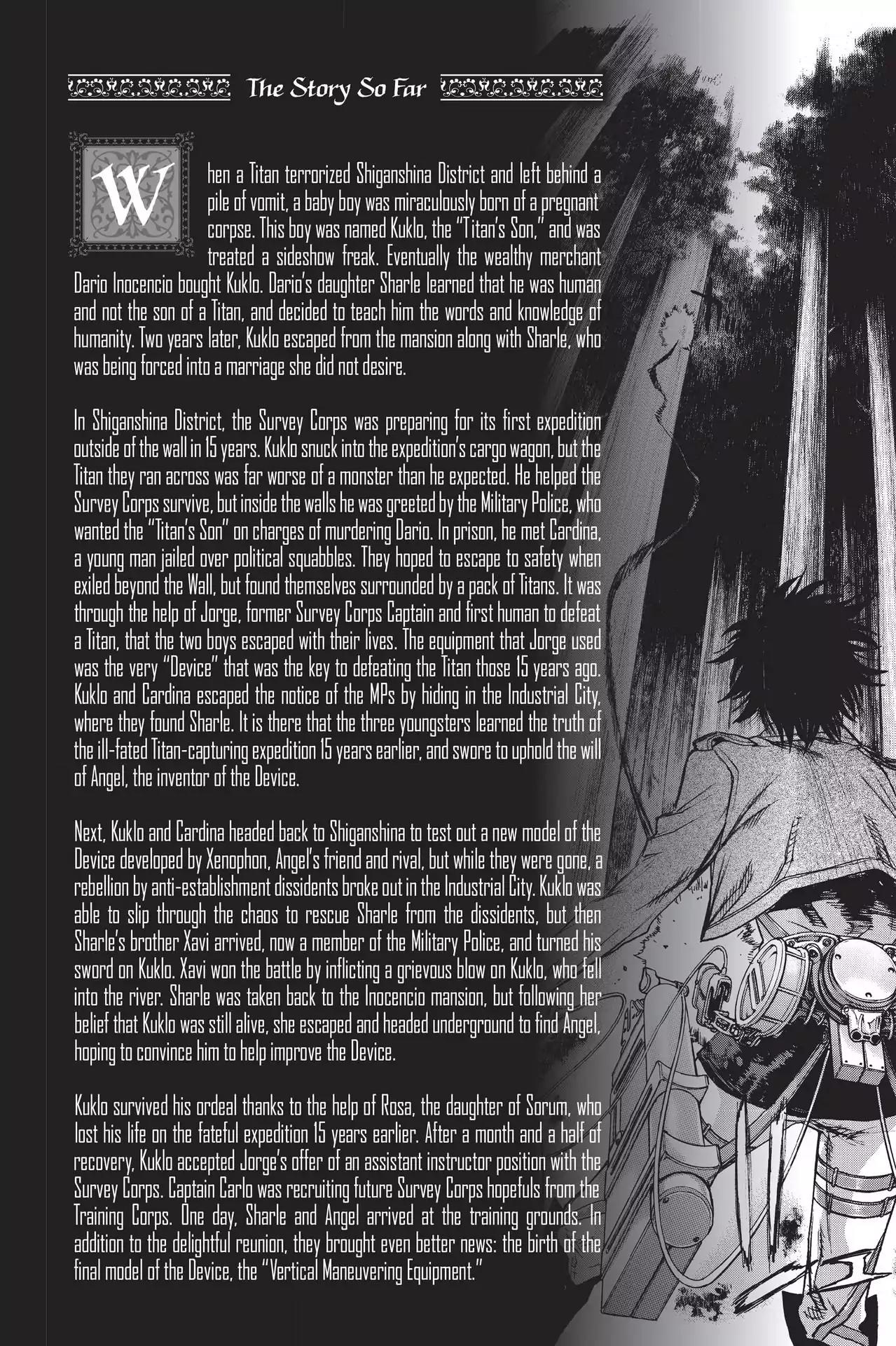 Shingeki no Kyojin - Before the Fall Chapter 45 page 6 - Chapter 45: Wings of the Bulwark